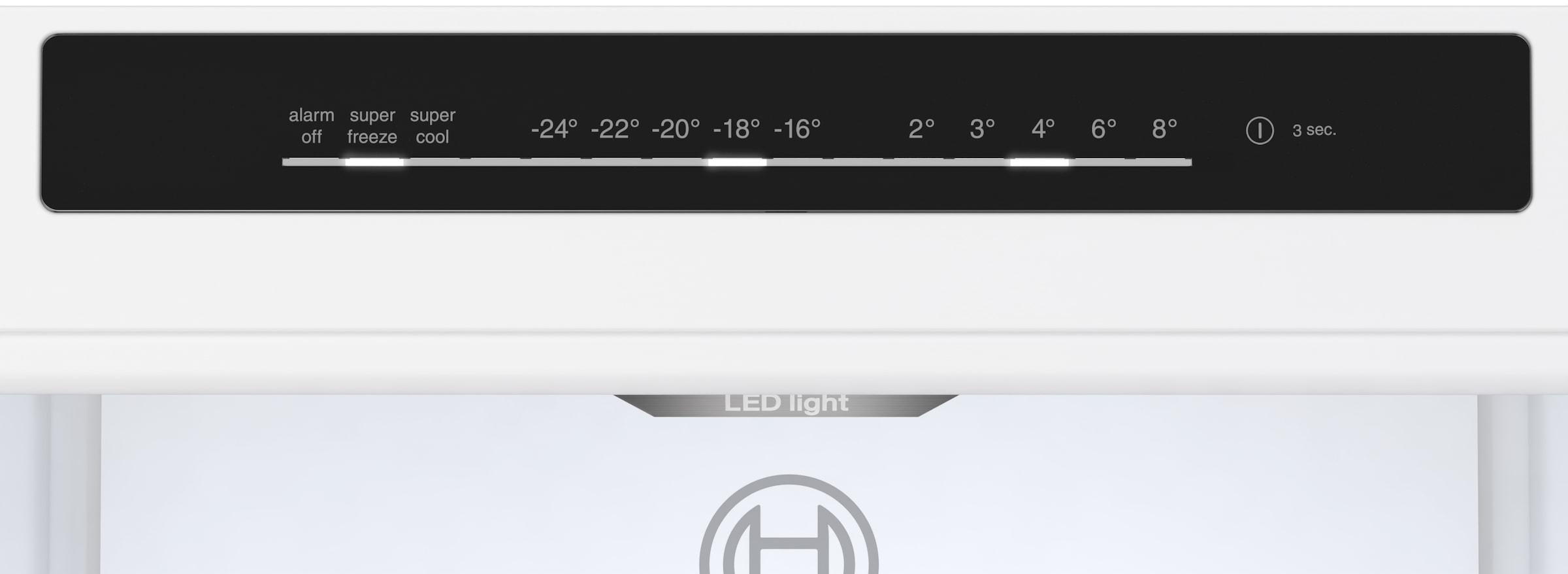 BOSCH Kühl-/Gefrierkombination Serie 4 »KGN362LBF«