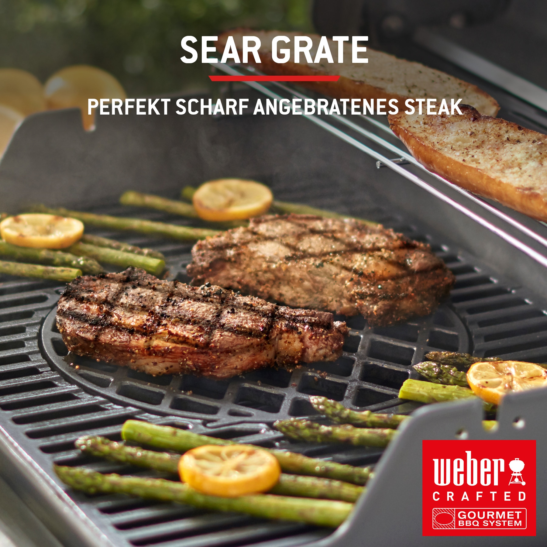 Weber Gasgrill »SPIRIT E-310« Edelstahl Flavorizer Bars, Snap Jet Zündung