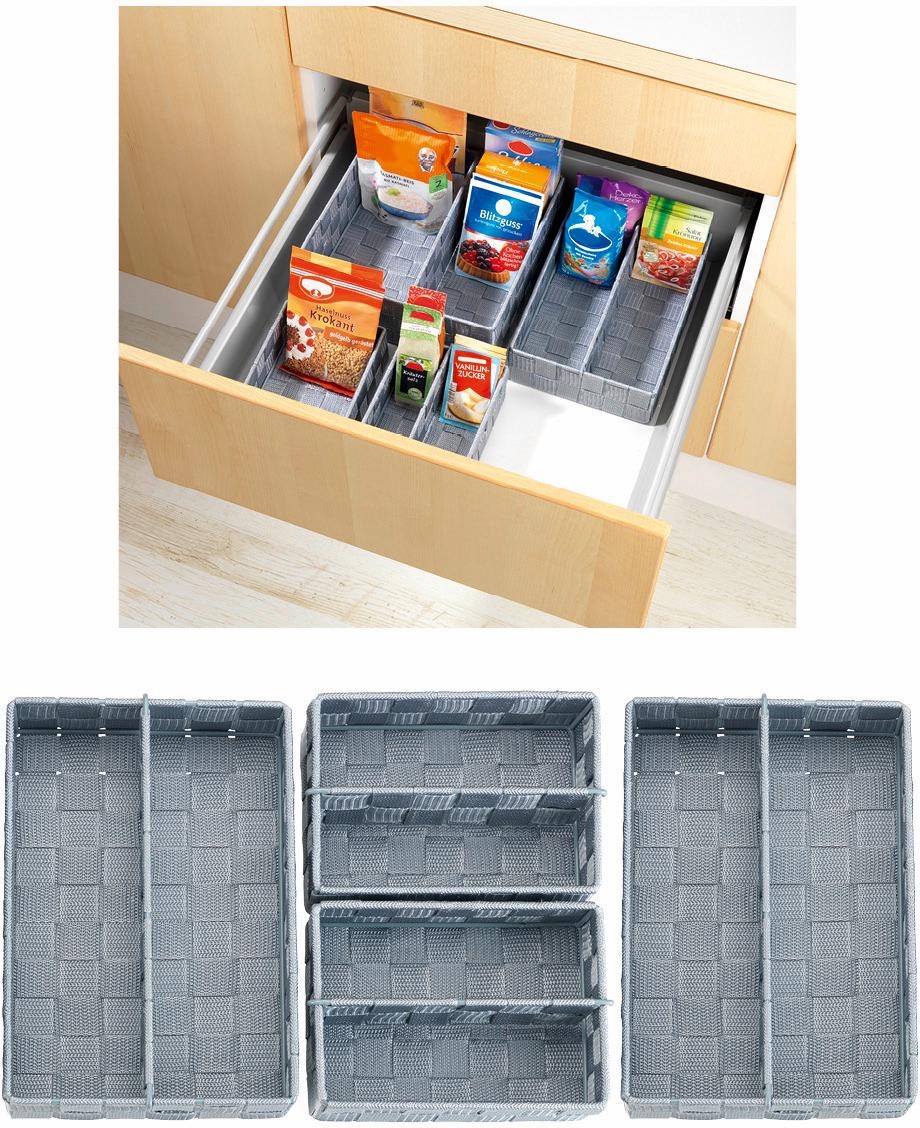 WENKO Organizer »Adria«, (Set, 4 St.)