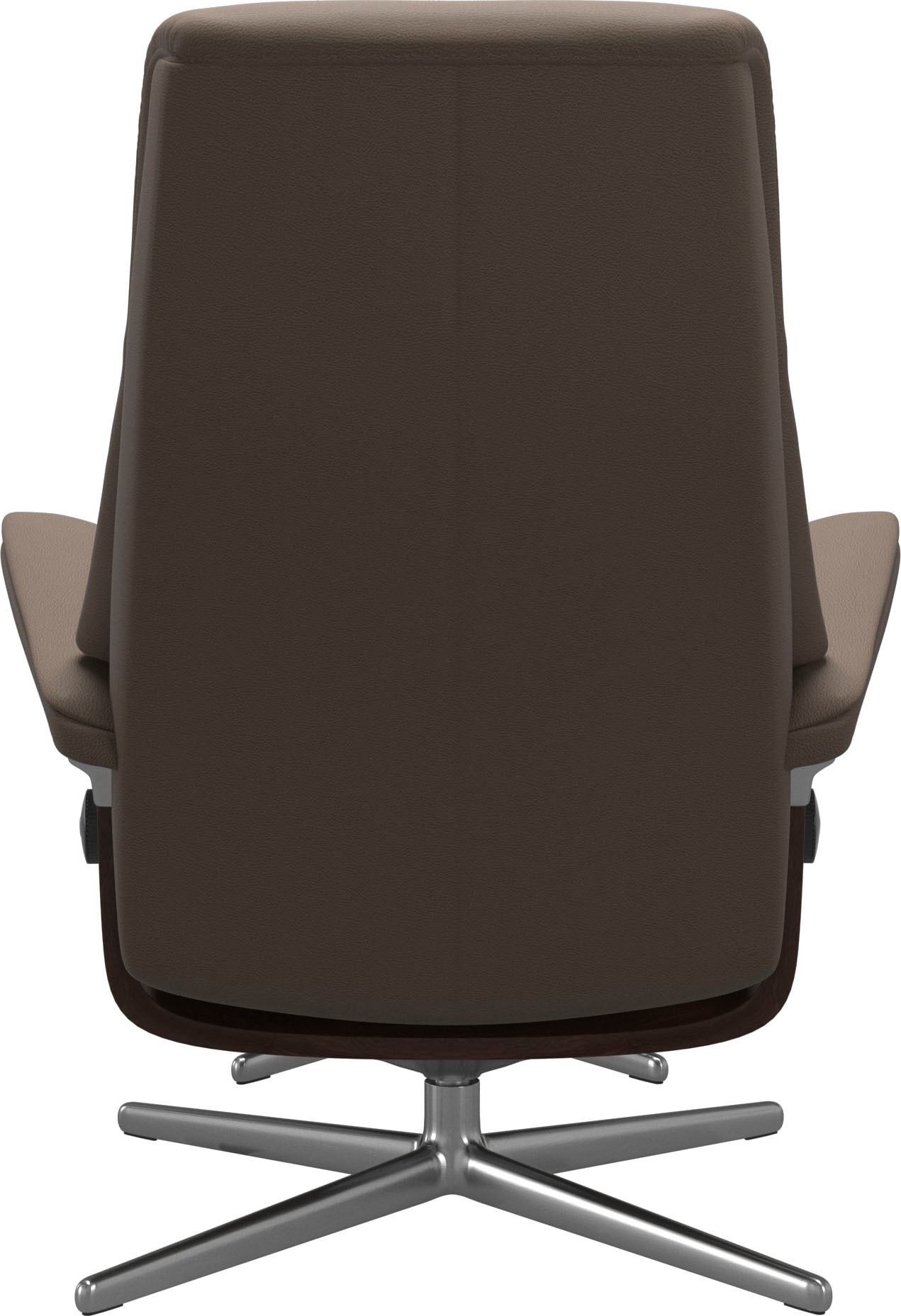 Stressless® Relaxsessel »View«, mit Cross Base, Größe S, M & L, Holzakzent Braun