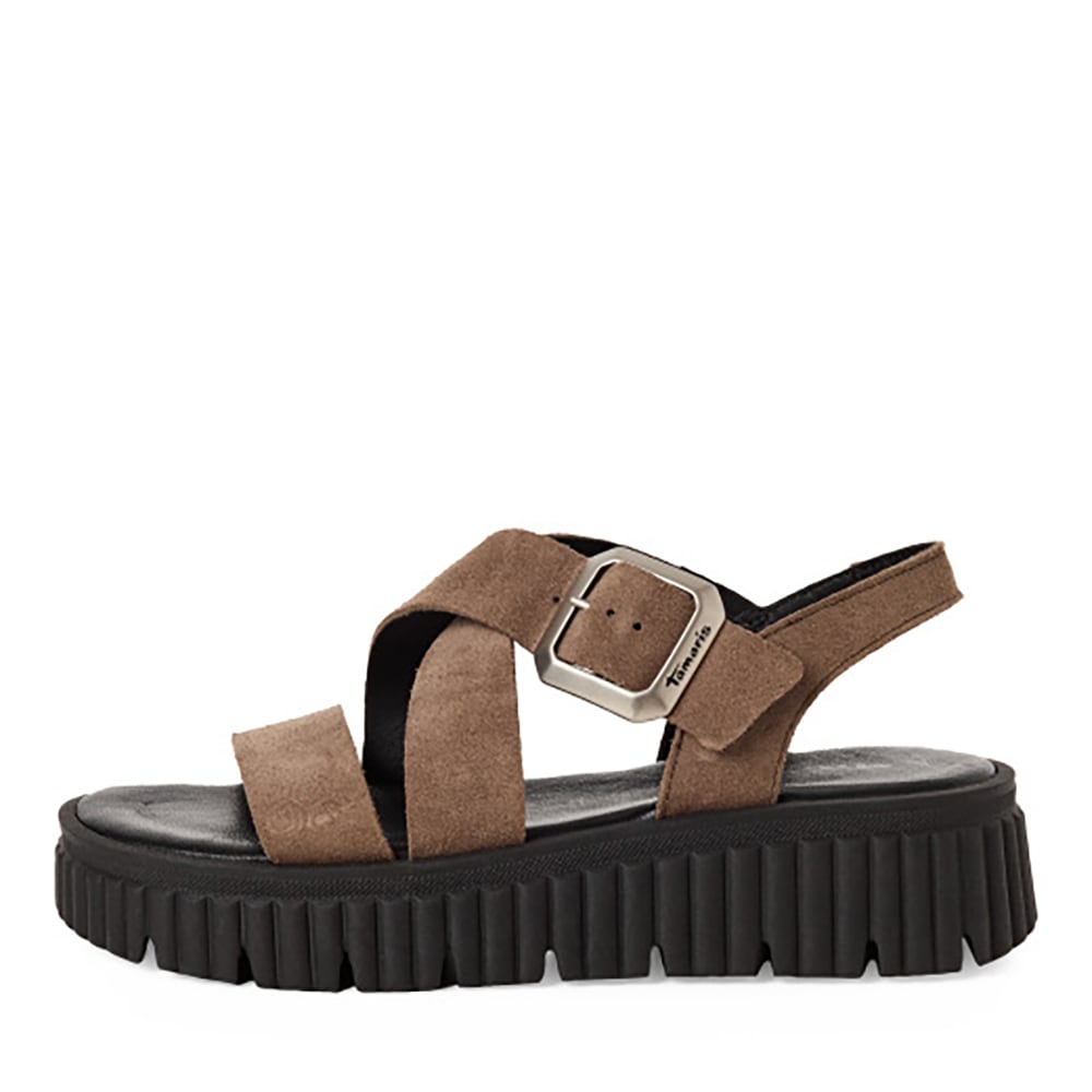 Tamaris Sandalette  Plateau, Riemchensandale, Sommerschuh mit Touch It-Ausstattung