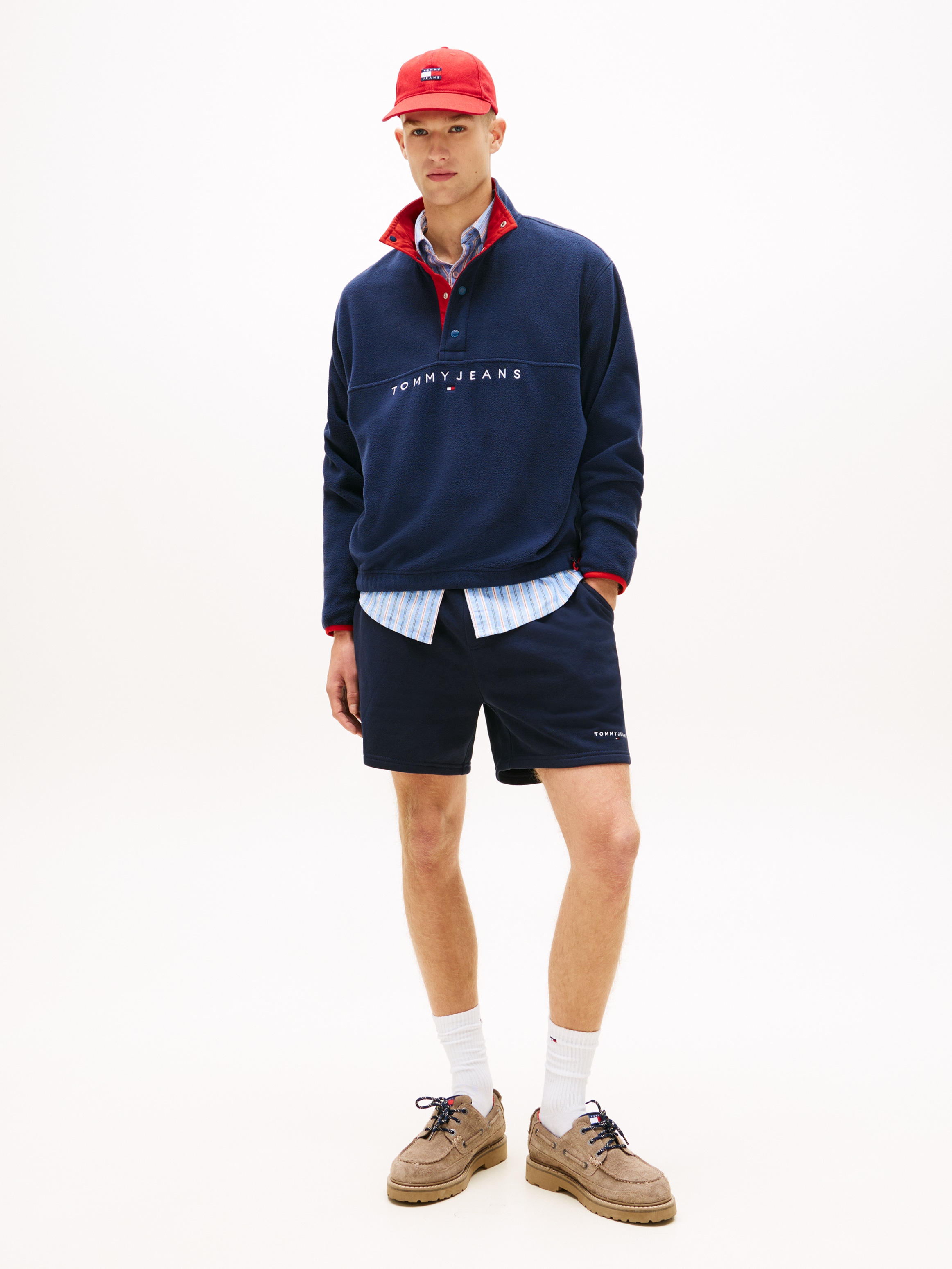 Tommy Jeans Shorts »TJM CONTRAST LINEAR BEACH«  Regular fit mit elastischem Bund