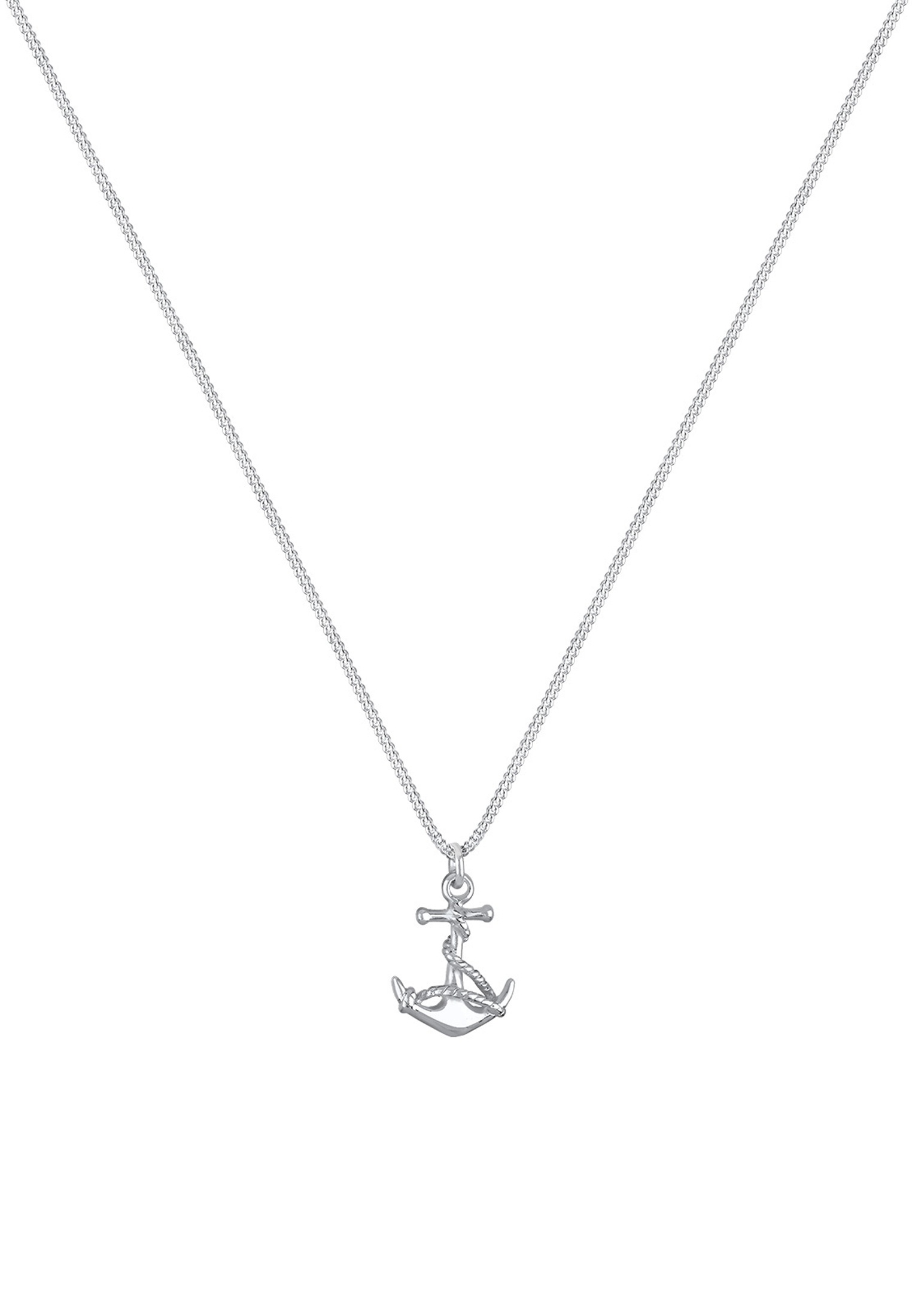 Elli Kette mit Anhänger »Halskette Anker Anhänger Maritim 925 Silber«