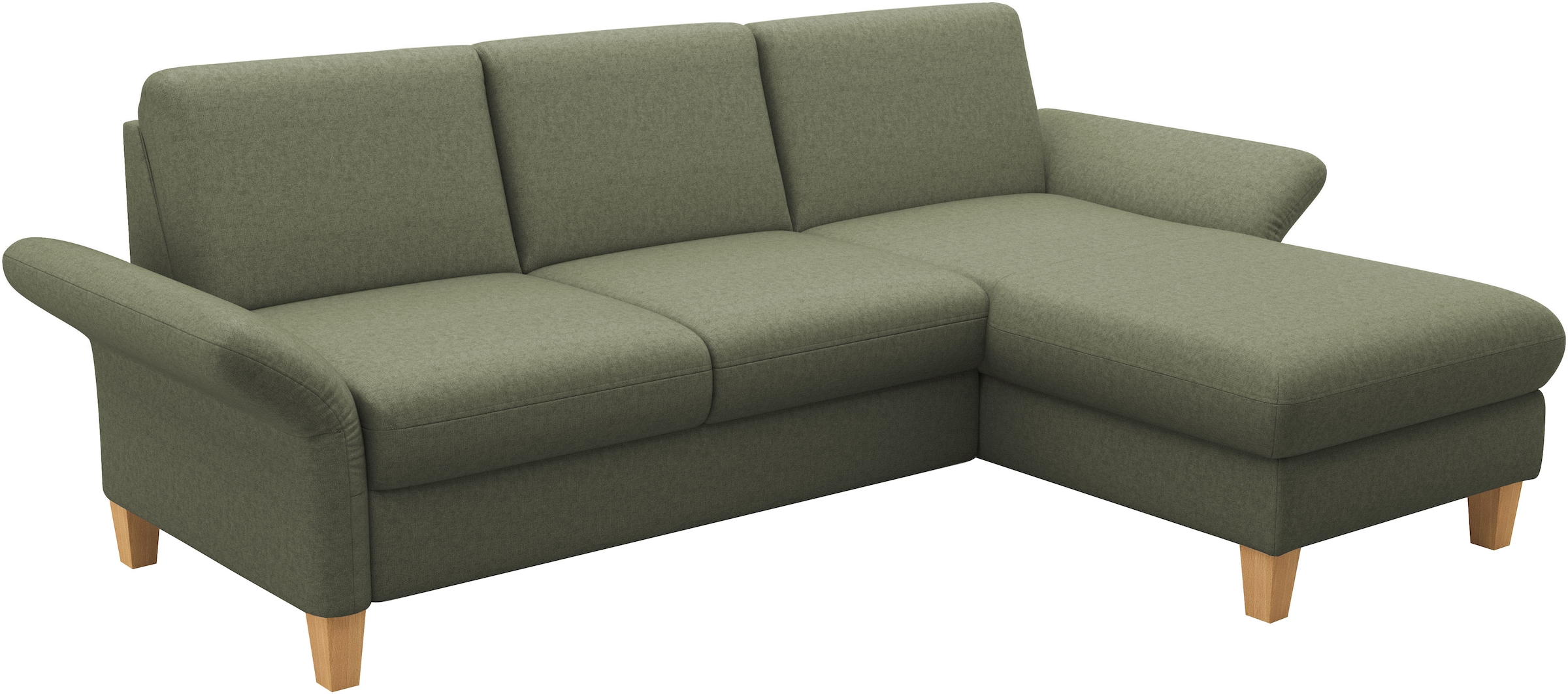 Home affaire Ecksofa »Rochelle, L-Form«, wahlweise mit Armteilverstellung, Bettfunktion und Bettkasten