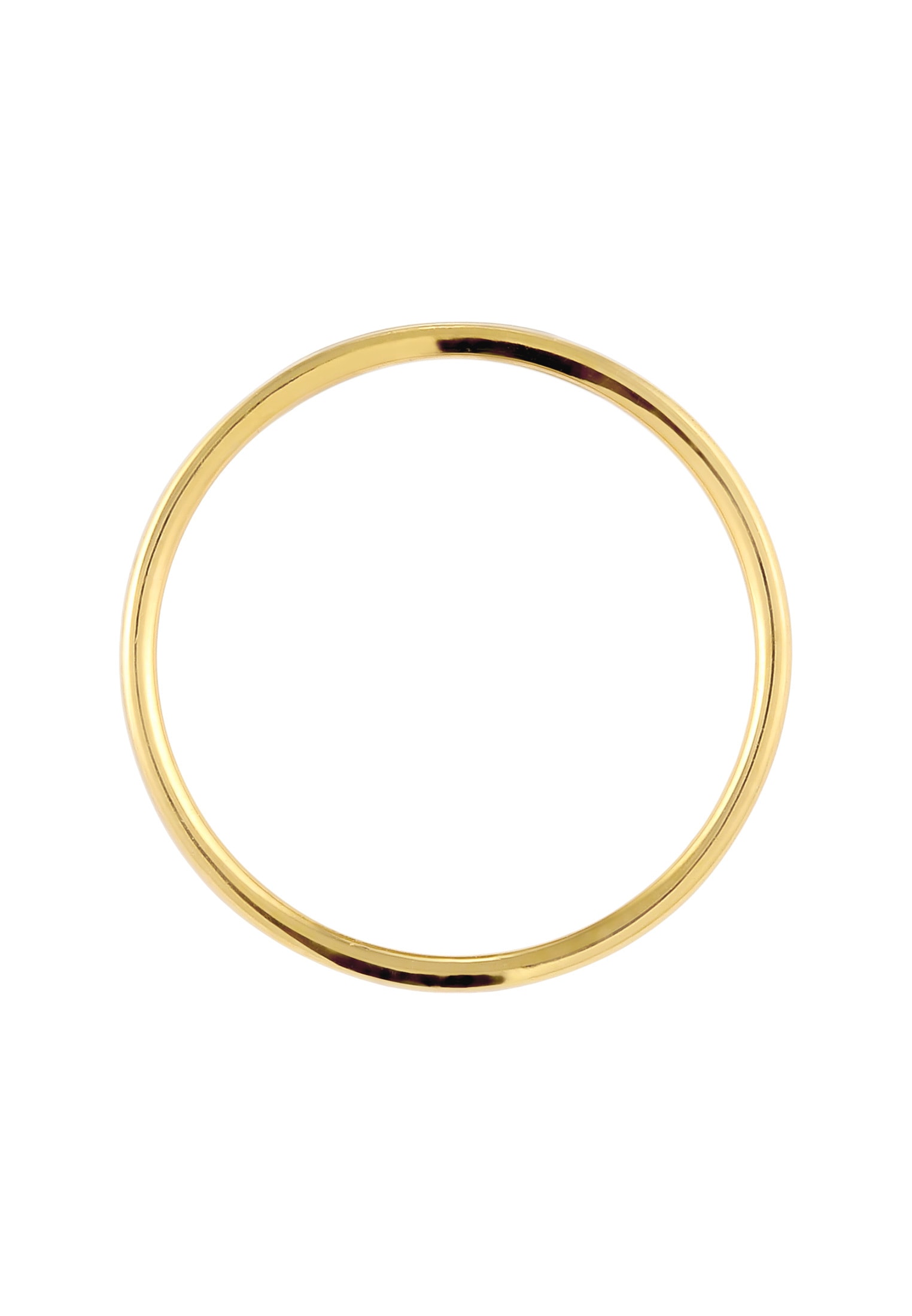 Elli Premium Partnerring »Ring Trauring Bandring 375 Gelbgold«