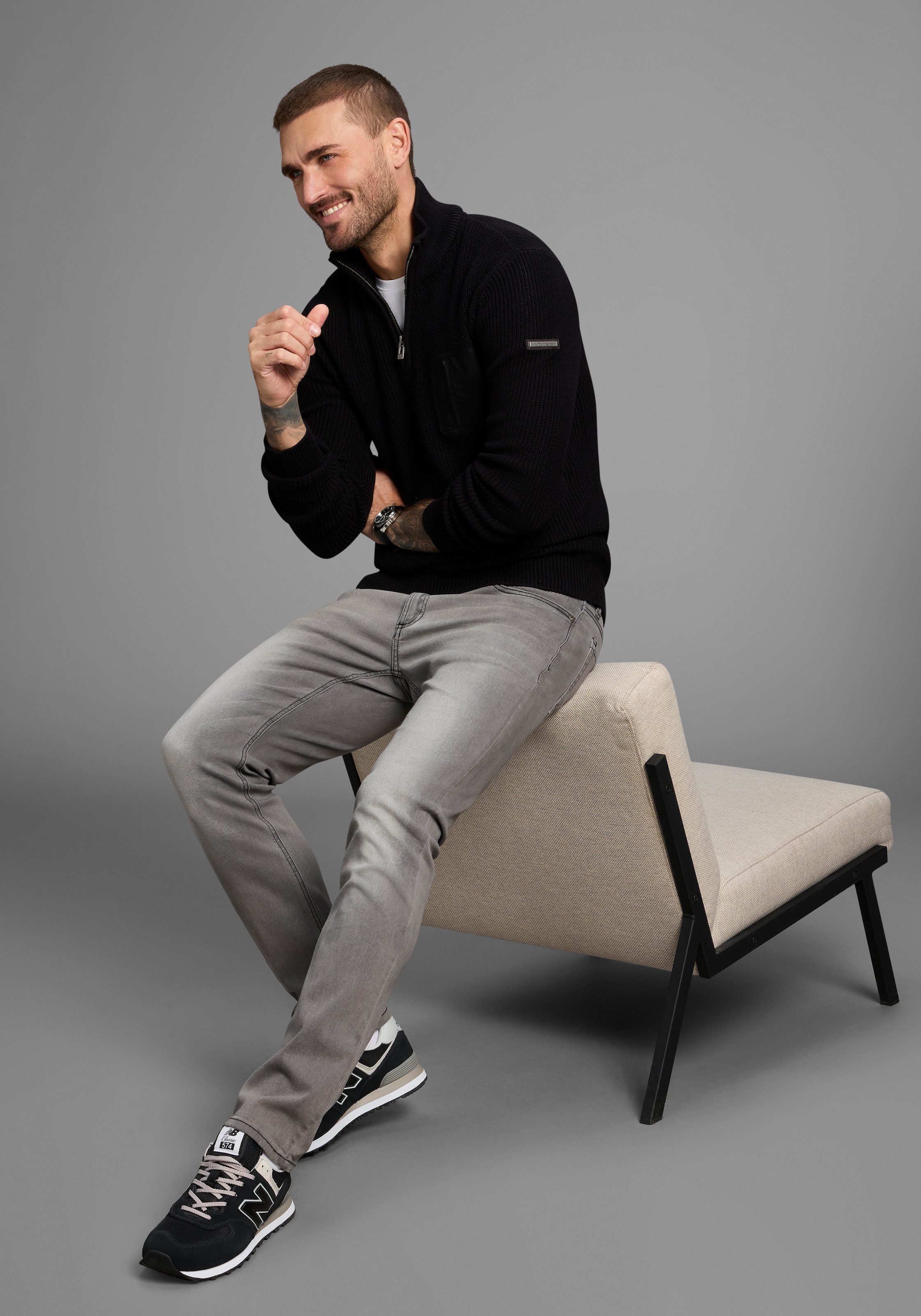 Bruno Banani Troyer mit Brusttasche