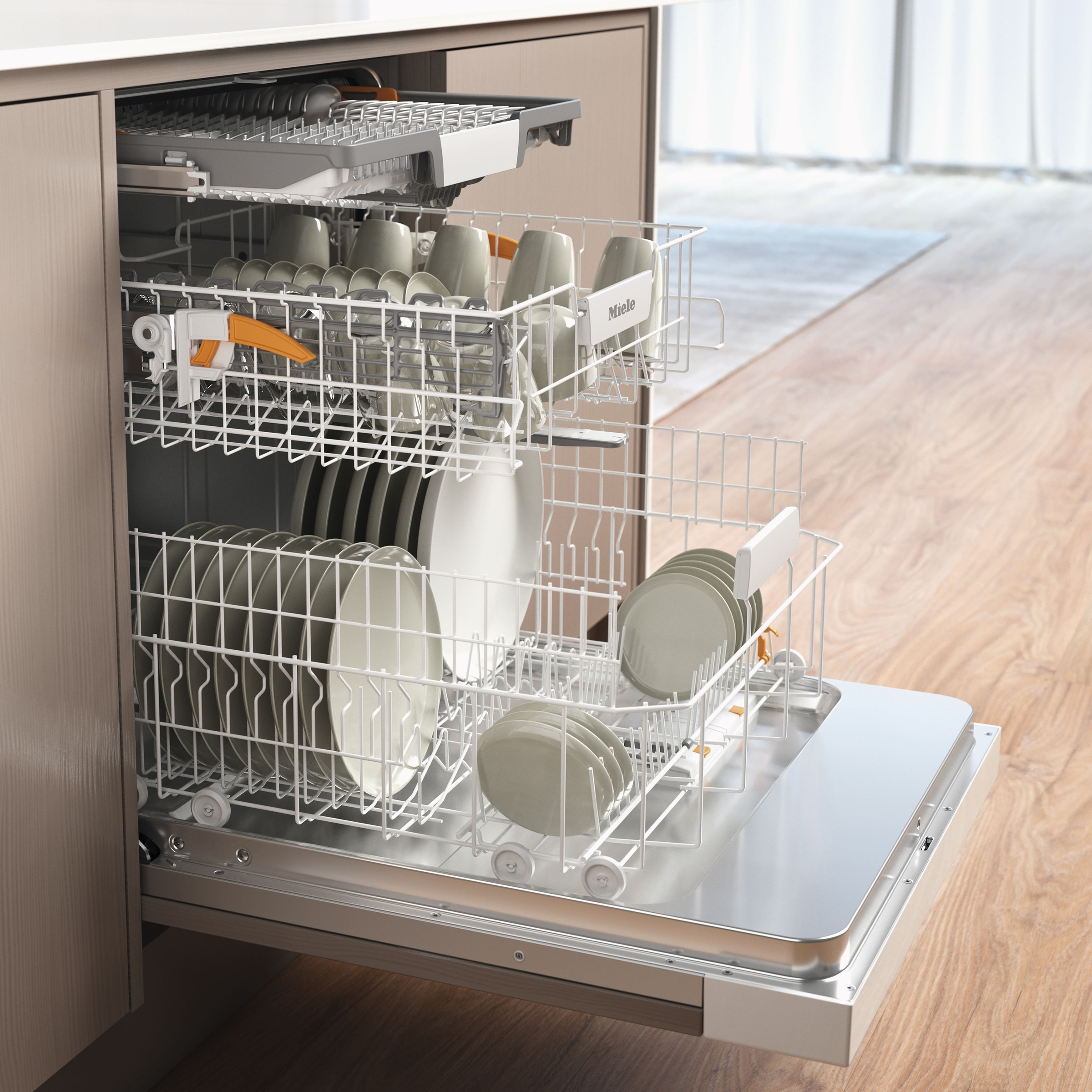 Miele teilintegrierbarer Geschirrspüler »G 5410 SCi Active Plus«, 14 Maßgedecke
