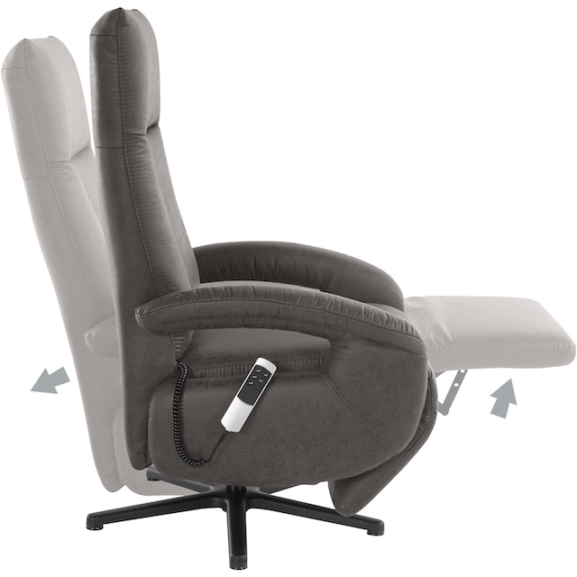sit&more TV-Sessel »Tycoon«, wahlweise manuell, mit zwei Motoren oder mit  Akku oder mit 2 Motoren auf Rechnung kaufen