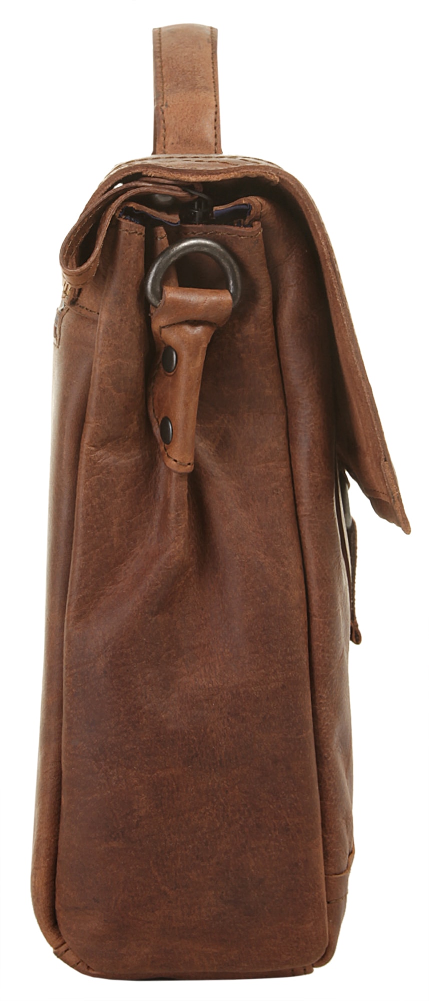 Sansibar Messenger Bag, echt Leder
