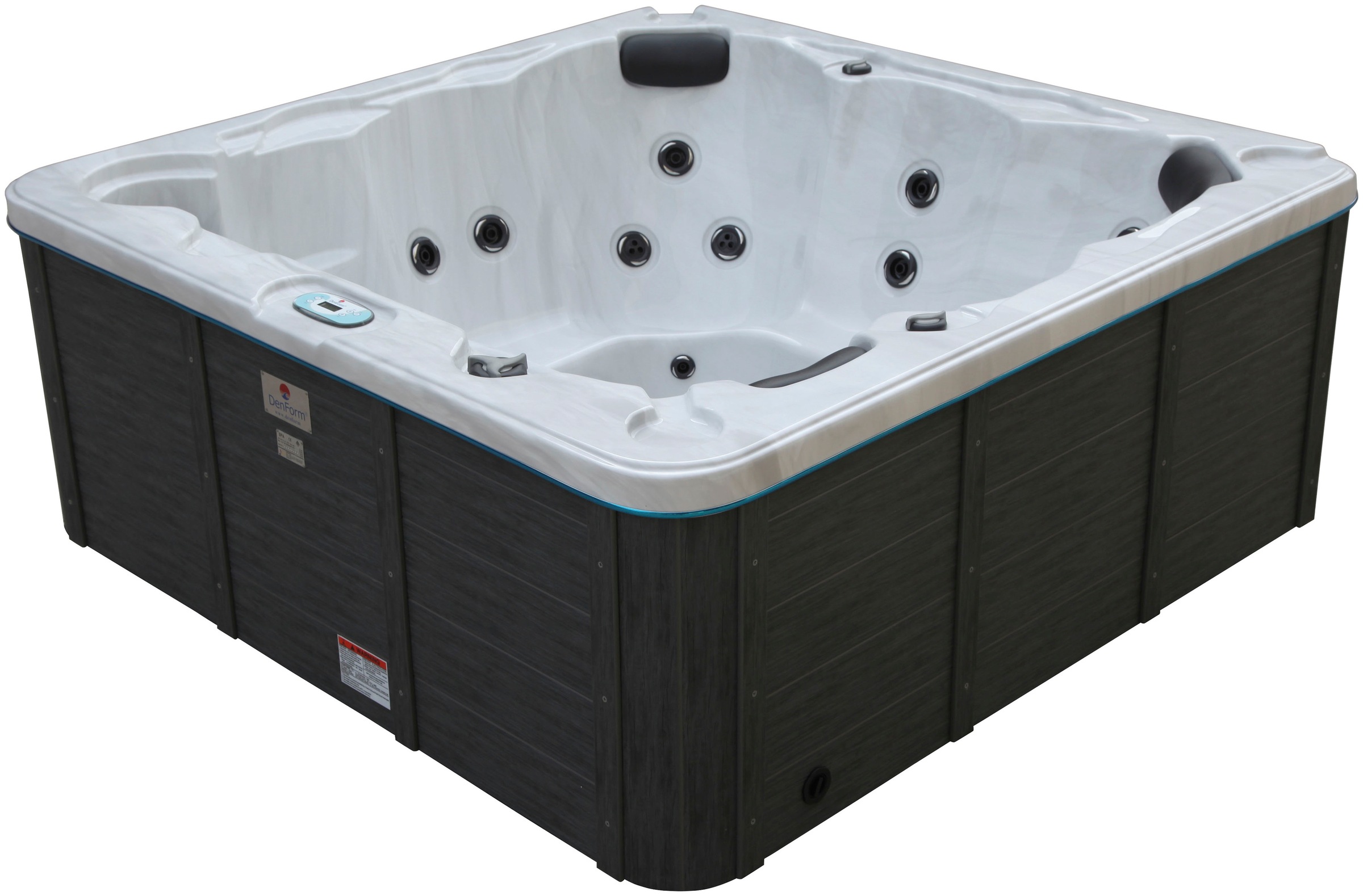 American Spa Whirlpool »Kansas«, 5-tlg., BxLxH: 198x198x78 cm