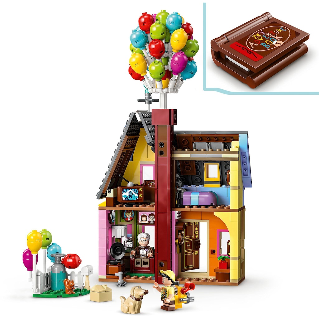 LEGO® Konstruktionsspielsteine »Carls Haus aus „Oben“ (43217), LEGO® Disney and Pixar«, (598 St.)