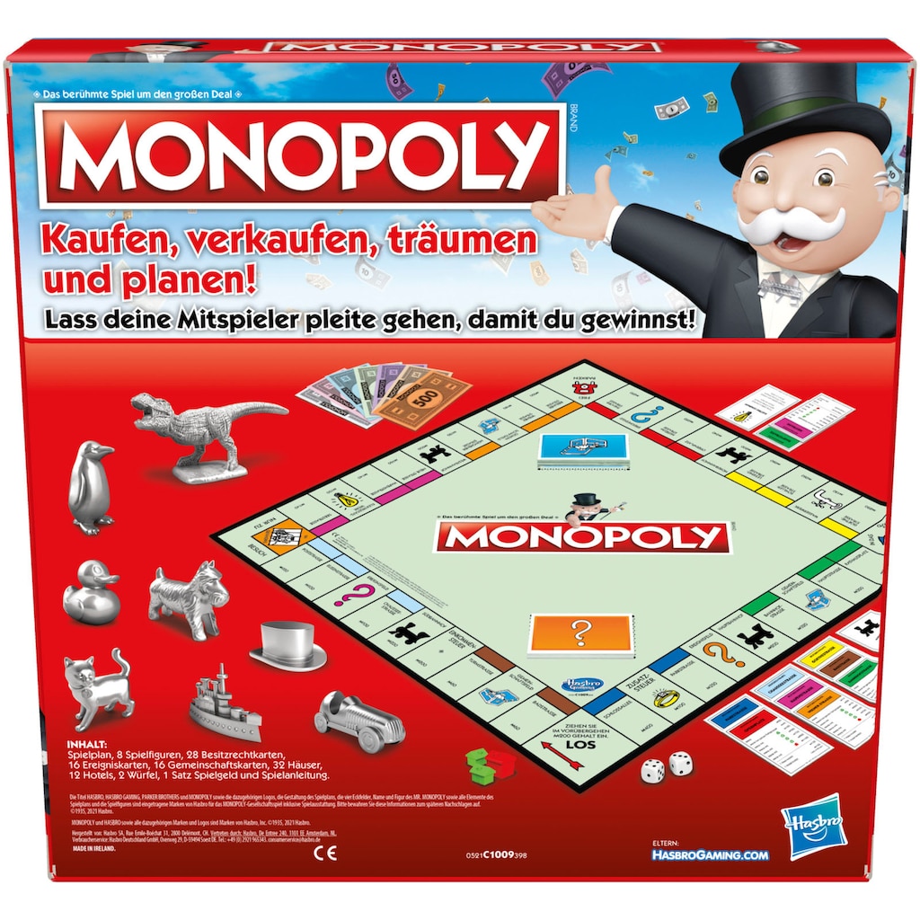 Hasbro Spiel »Monopoly Classic«, Made in Europe