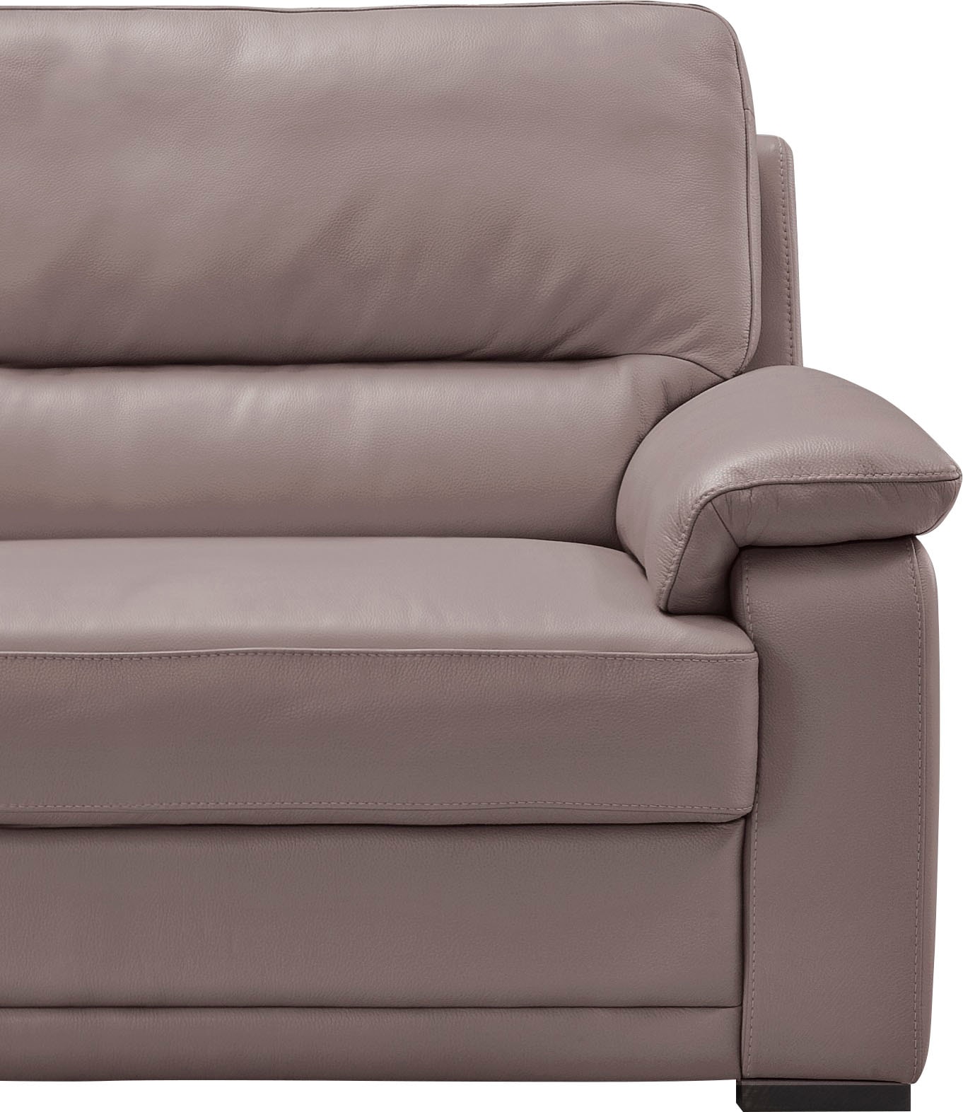 Egoitaliano 2,5-Sitzer »Doris, modernes Designersofa, Ledersofa mit erstklassiger Sitzqualität« edle Detailverarbeitung, perfekte Polsterung, aus hochwertigem Leder