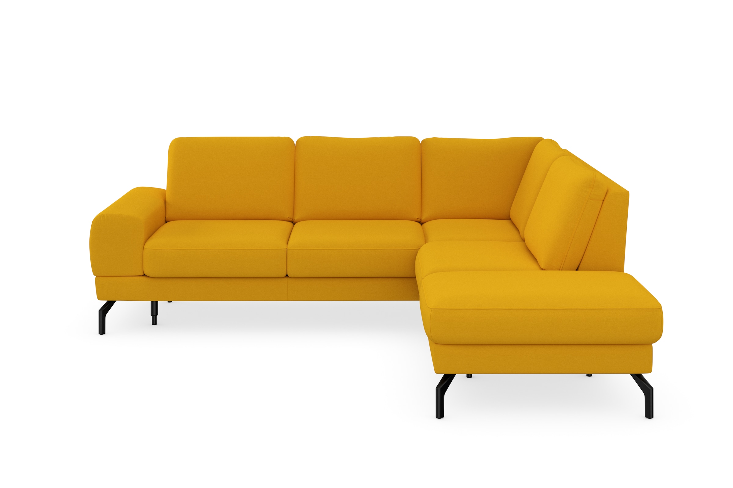 sit&more Ecksofa »Cinturo L-Form«, inklusive Sitztiefenverstellung und Federkern, Sitzhöhe 48 cm