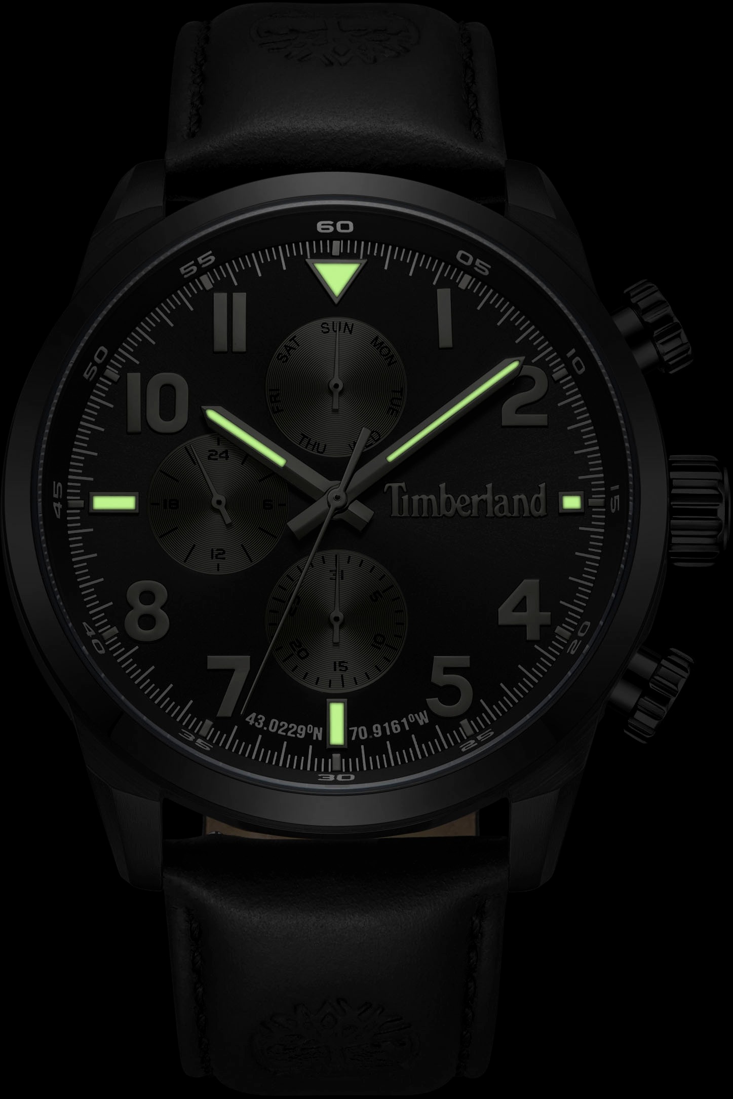 Timberland Multifunktionsuhr »HENNIKER II«, Armbanduhr, Quarzuhr, Herrenuhr, Datum