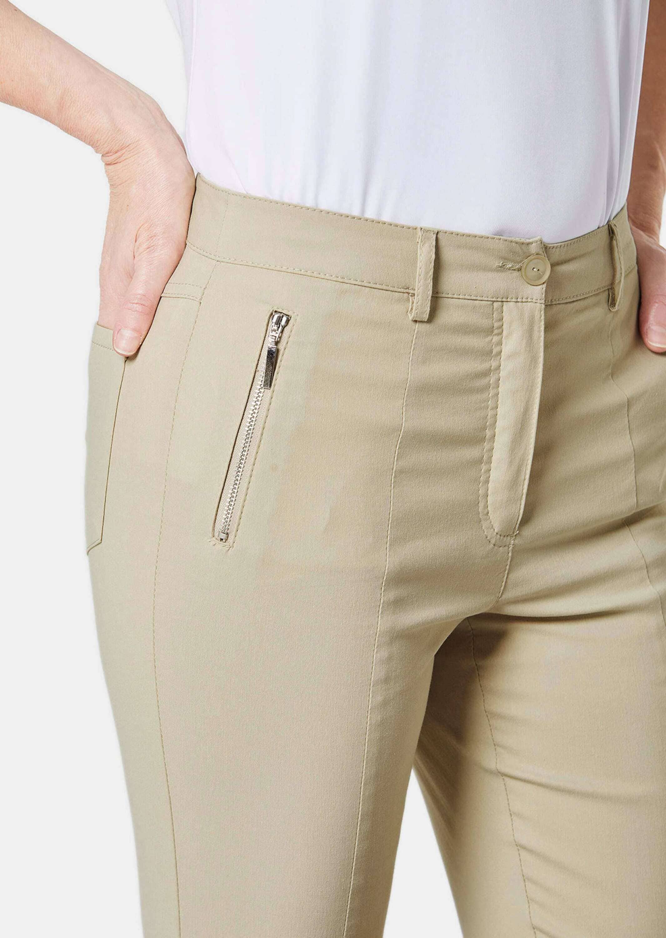 GOLDNER 7/8-Hose »Hose Elastische Hose mit extra Nähten«