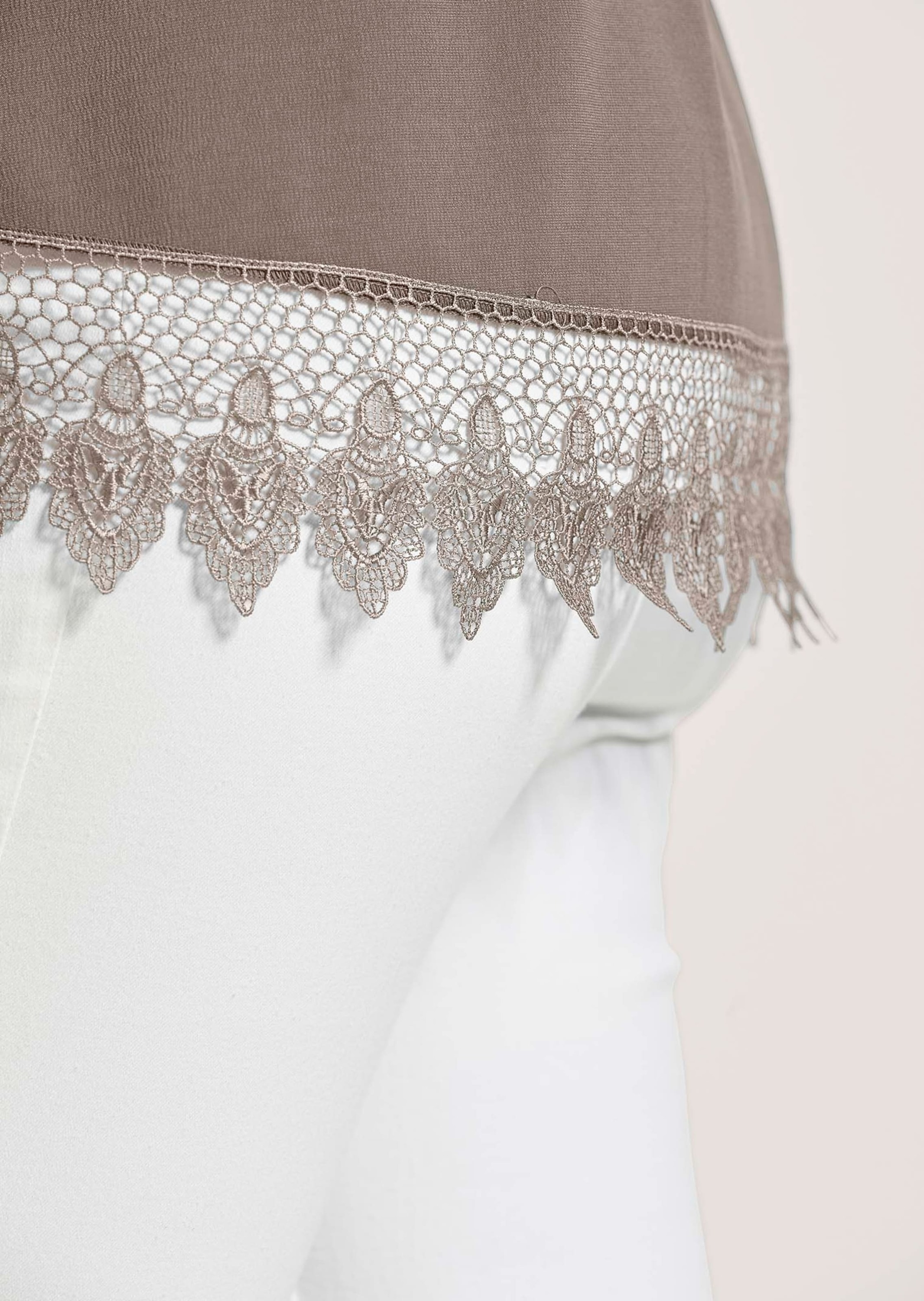 MADELEINE Blusentop »Blusentop Top mit Spitze«