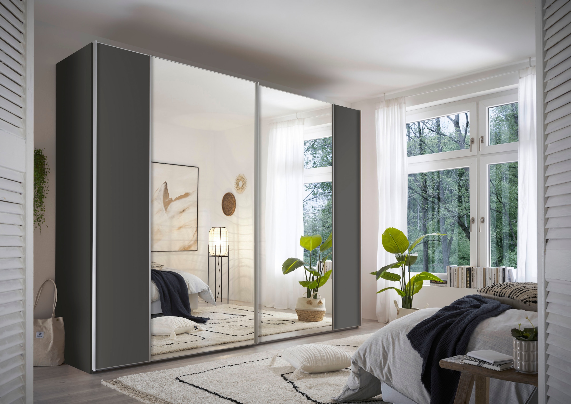 STAUD Schwebetürenschrank »Sonett 120, Made in Germany« mit vier verschiedenen Ausstattungsvarianten