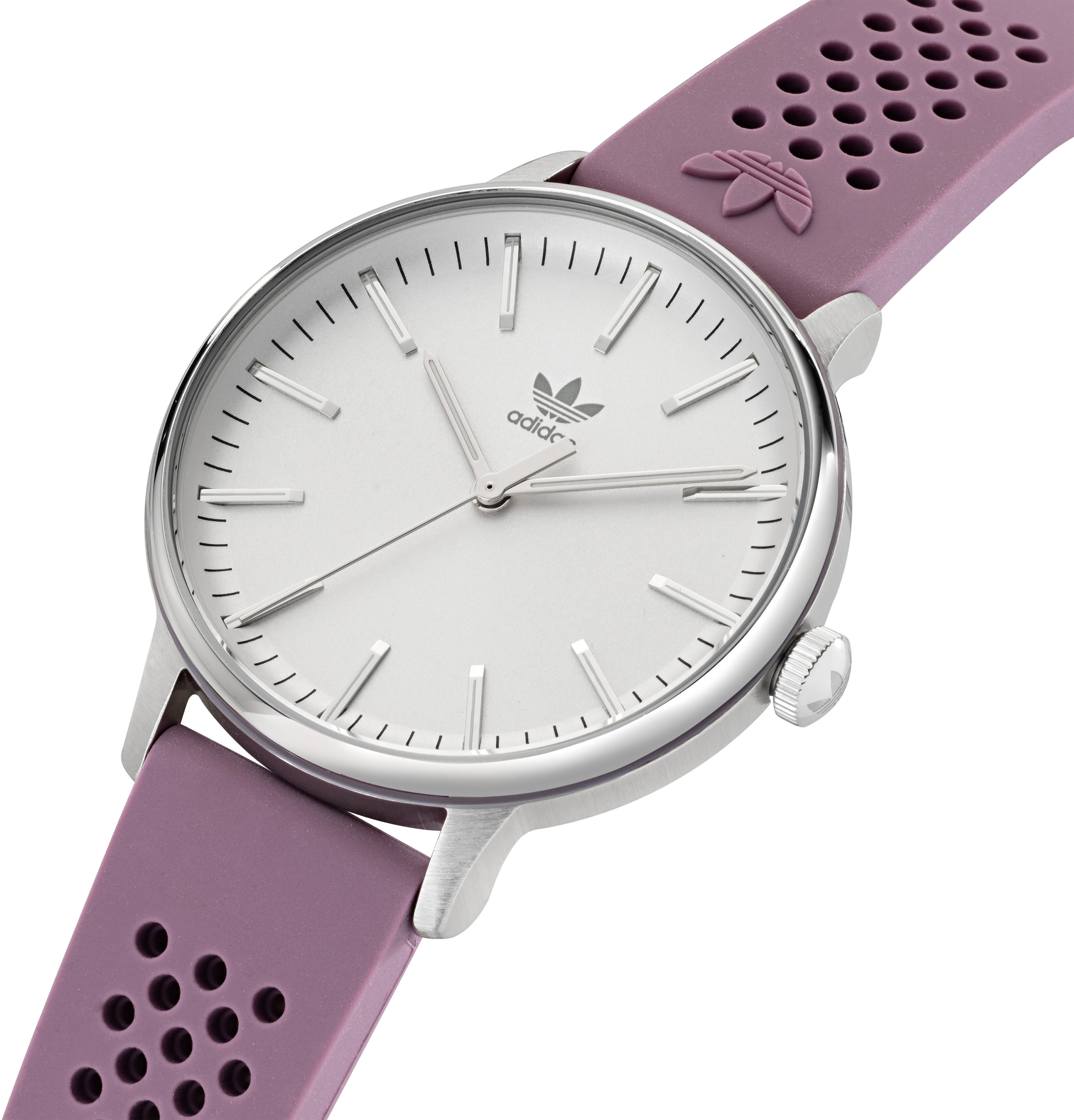 adidas Originals Quarzuhr »CODE ONE SMALL«, Armbanduhr, Damenuhr, Silikonarmband