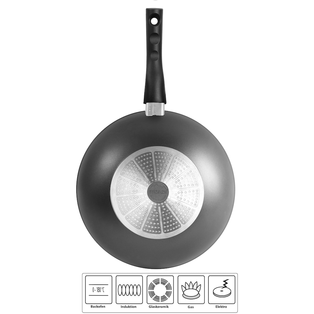 STONELINE Wok, Aluminium