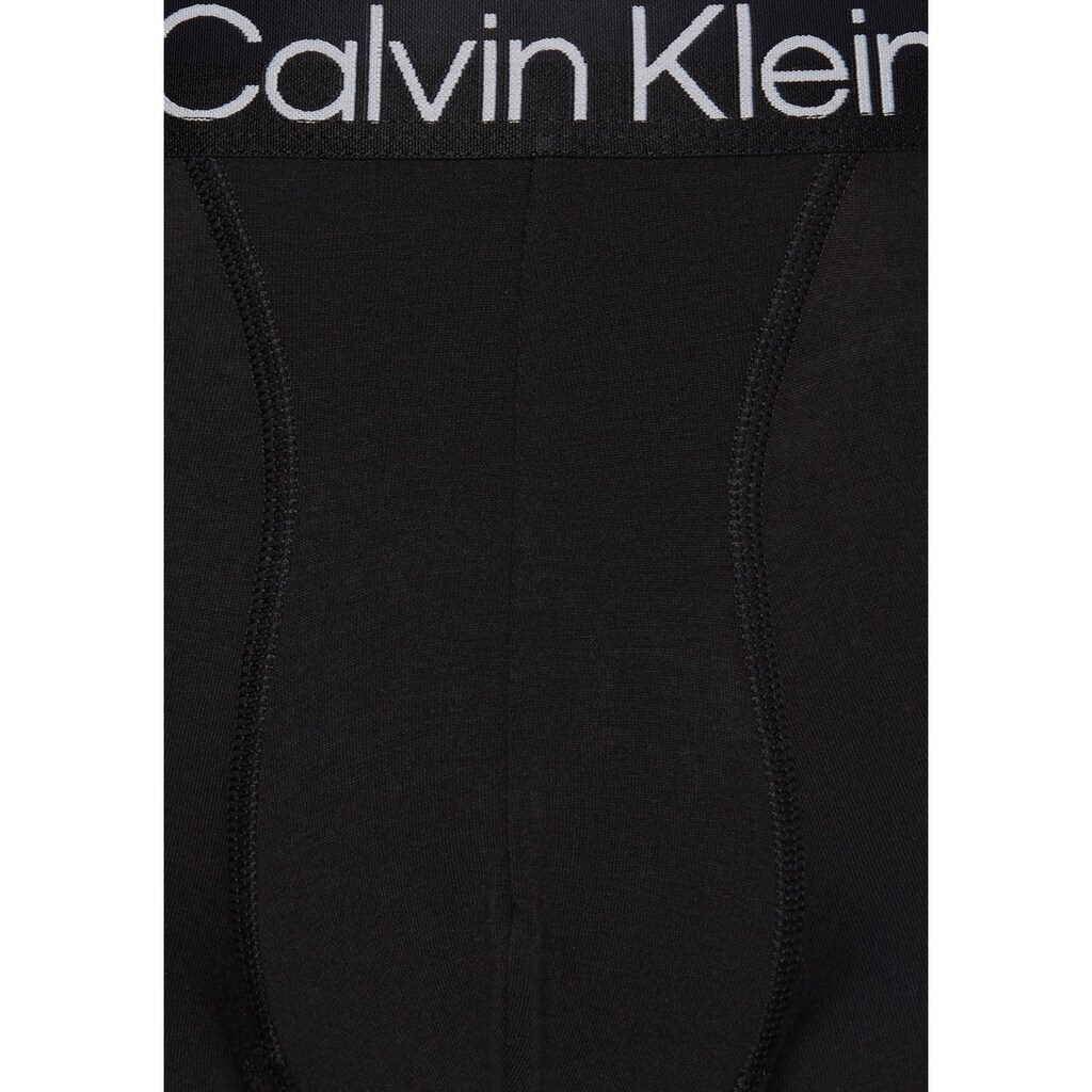 Calvin Klein Retro Pants, (Packung, 3 St., 3er-Pack), mit Ton-in-Ton Nähten