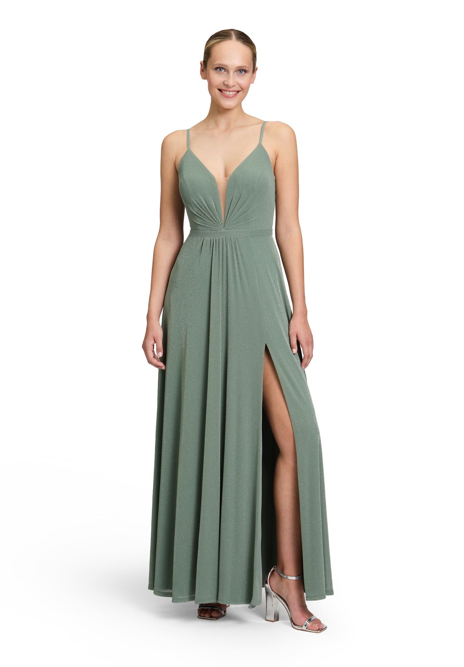 Vera Mont Abendkleid »Abendkleid mit Lurexfaden«