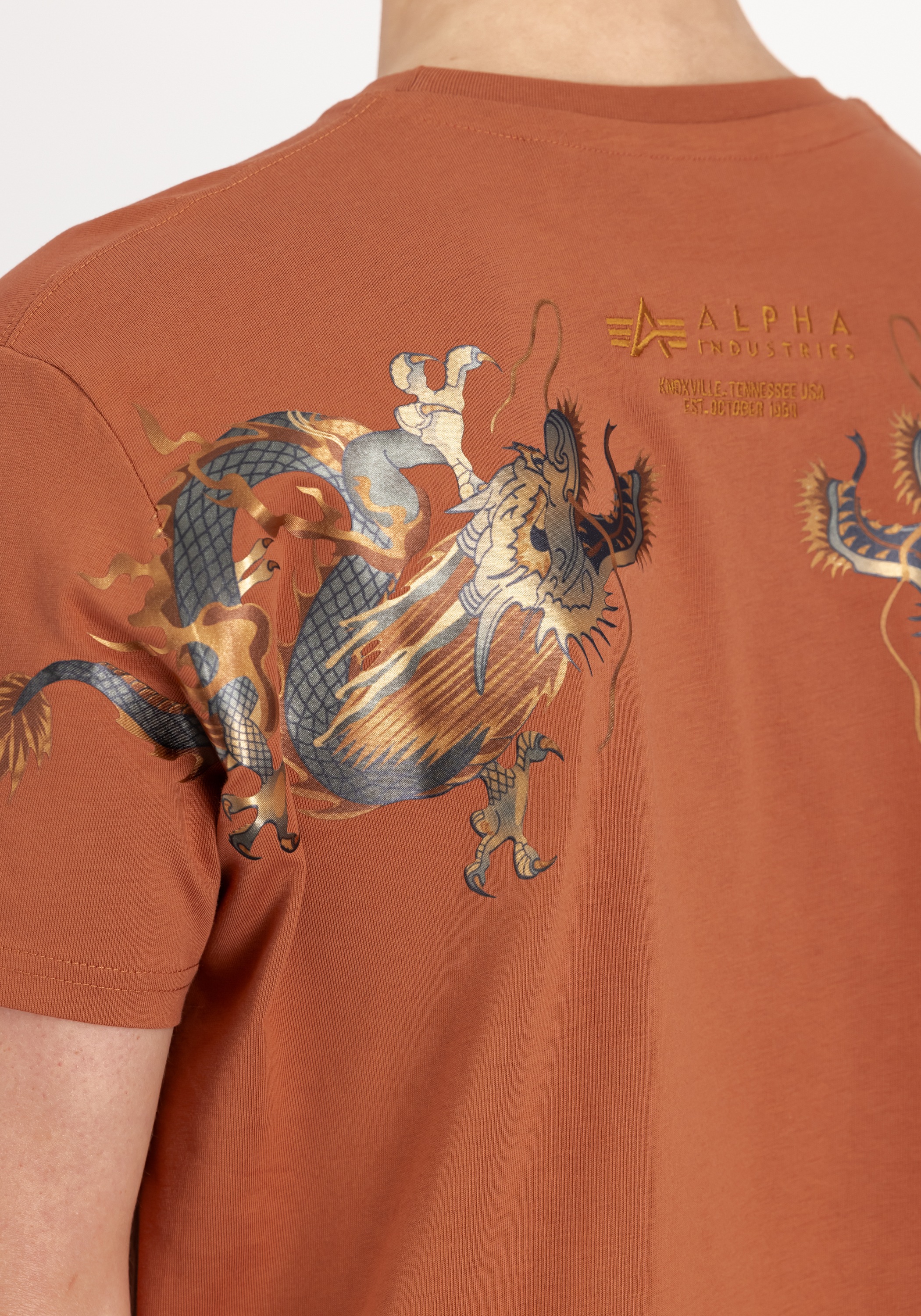 Alpha Industries T-Shirt »Alpha Industries Men - T-Shirts Dragon EMB T-Shirt«