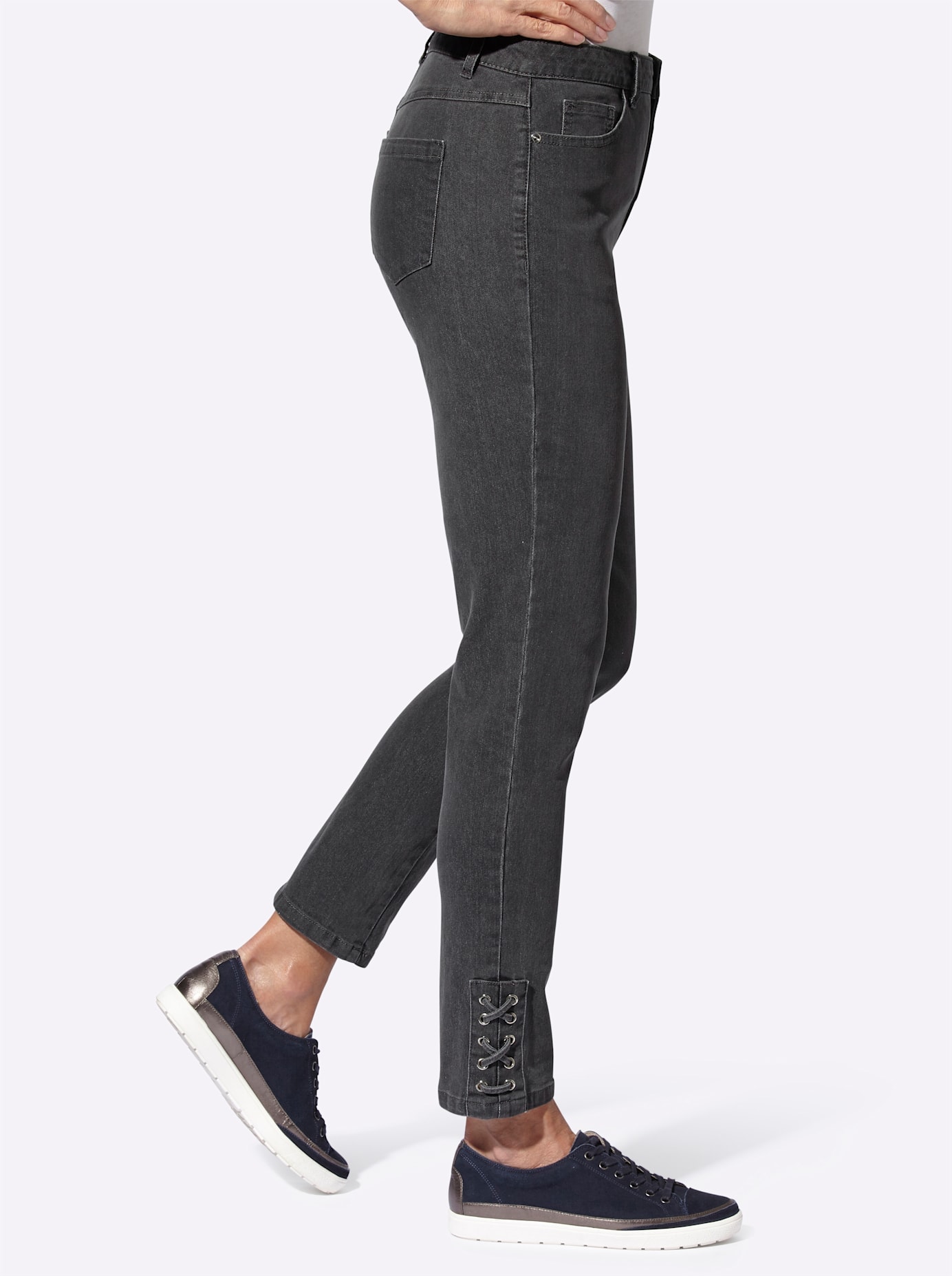 Casual Looks Bequeme Jeans, (1 tlg.)