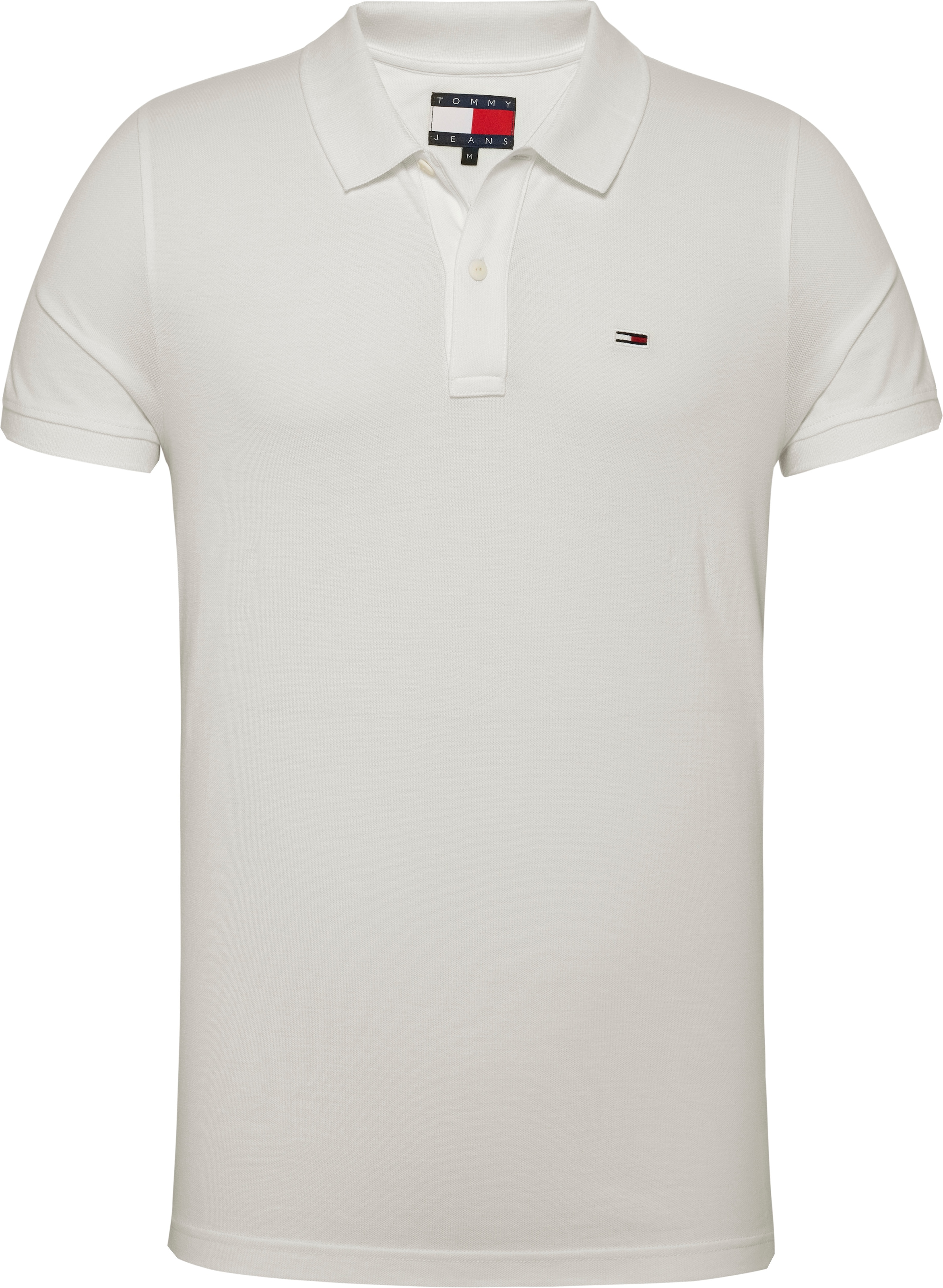 Tommy Jeans Poloshirt »TJM SLIM PLACKET POLO«, Piqué mit Polokragen
