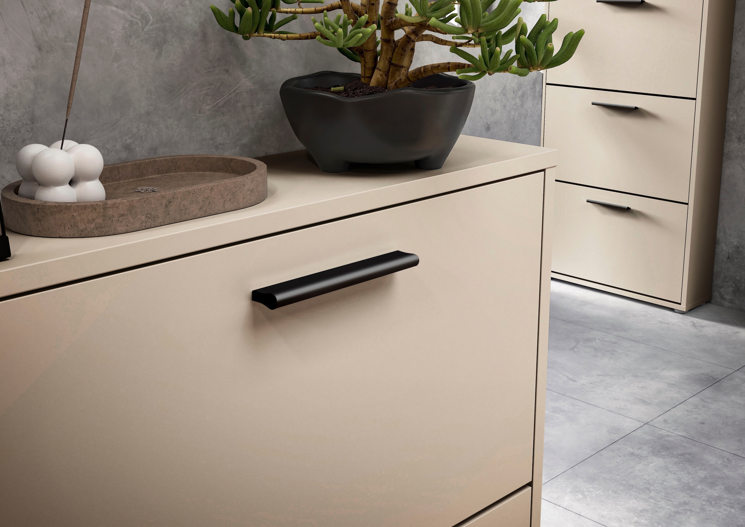 HBZ Schuhkipper »Sam Schuhkipper, Schuhschrank BxHxT 59x136x17 cm« 1 Stk. tlg. Breite 59cm, FSC-Mix Credit