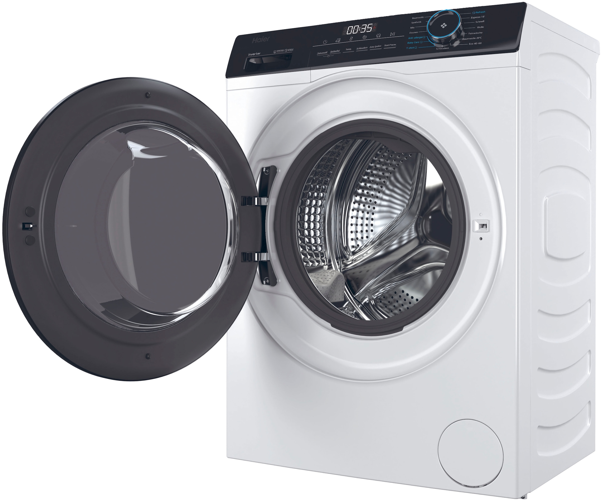 Haier Waschmaschine »HW101-NBP14939«, 10 kg, 1400 U/min, 10 kg, 1400 U/min, Inverter Motor, Antibakterielle Technologie