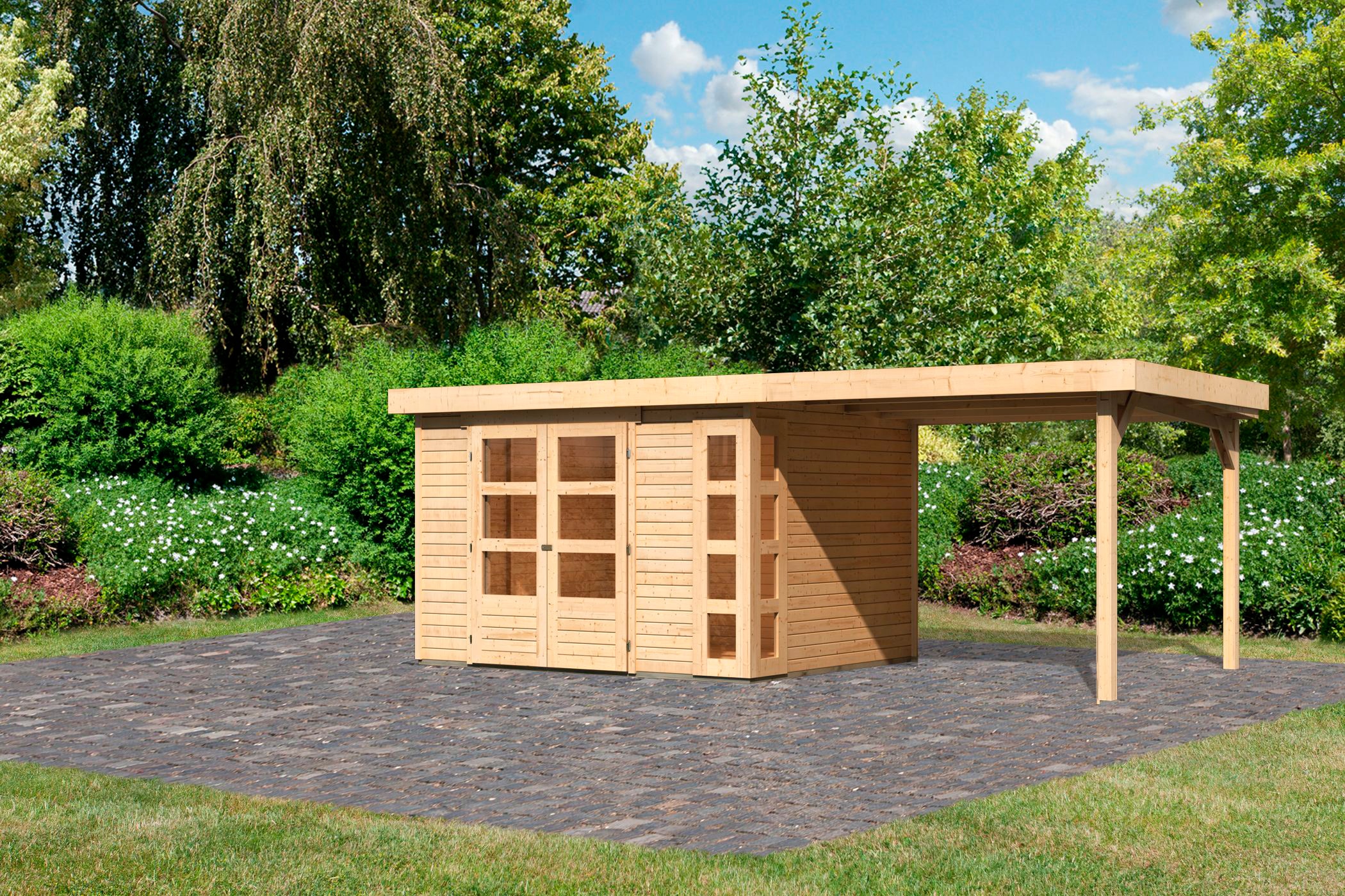 Karibu Gartenhaus »Nordsee 5«