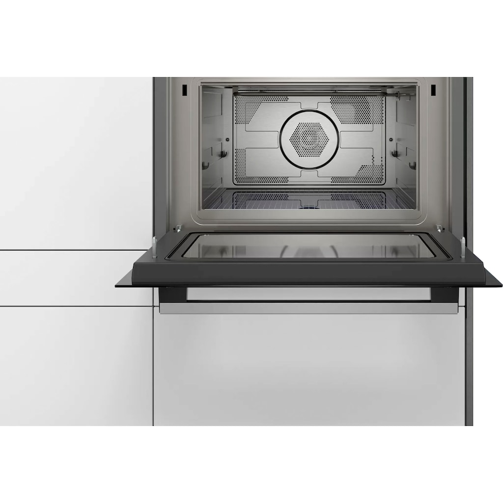 SIEMENS Backofen mit Mikrowelle »CM585AGS0«, iQ500, CM585AGS0