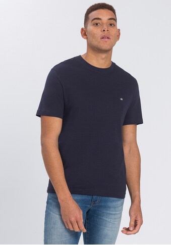 Calvin Klein T-Shirt »COTTON LOGO EMBROIDERY«, kleine ck- Stickerei kaufen