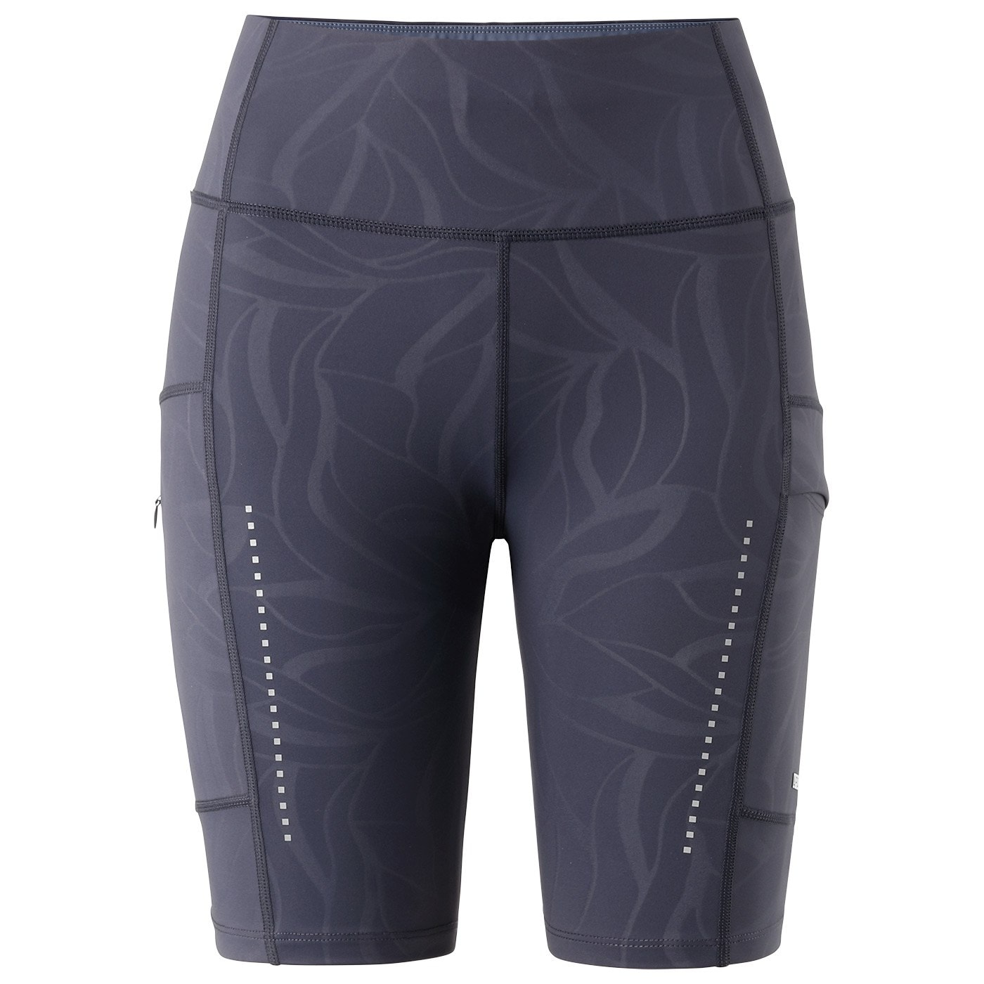 LPO Radlerhose »Damen Radlerhose Tonia«  all-over Prägemuster, reflektierende Details