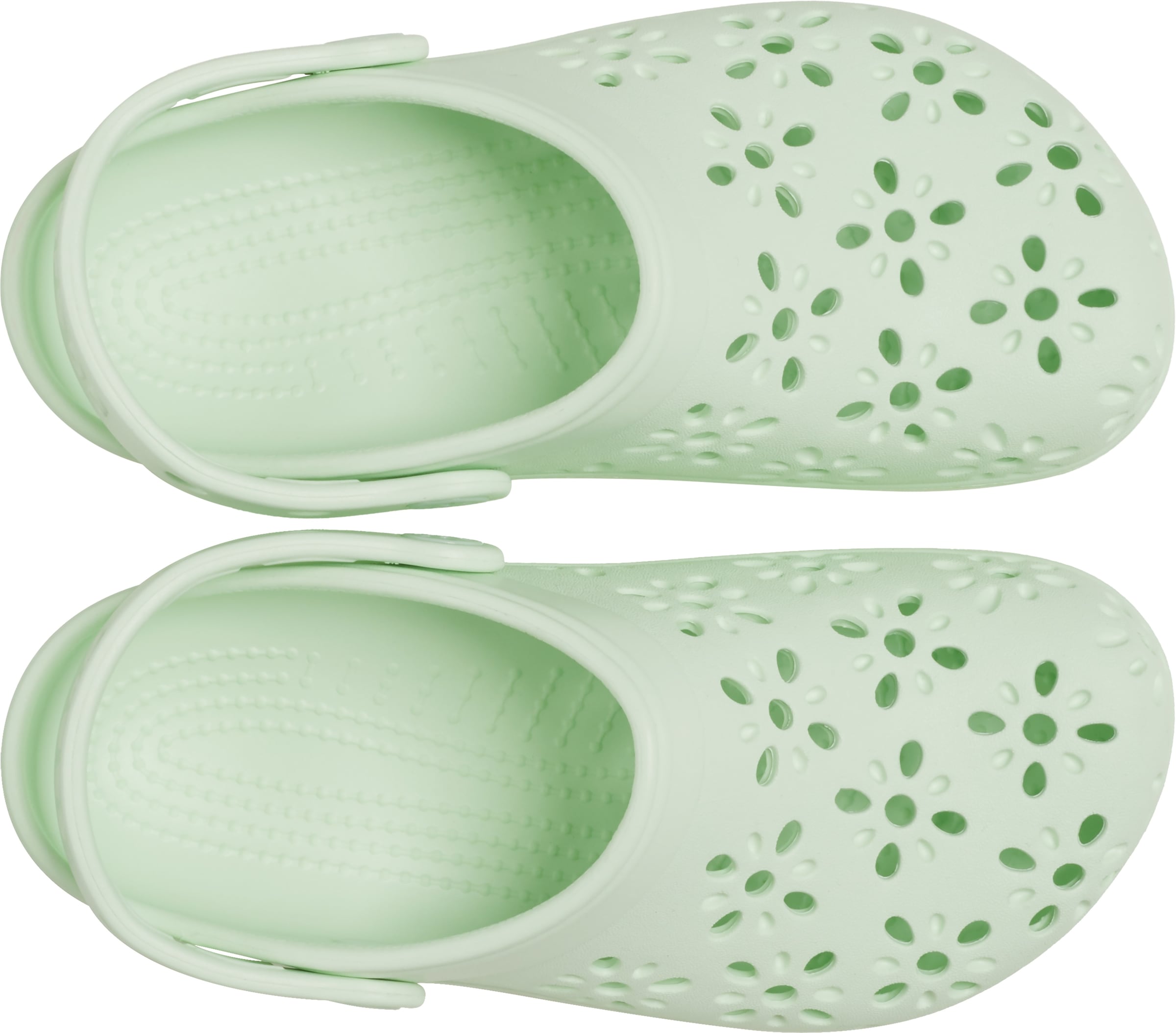 Crocs Clog »Classic Floral Cut Out Clog«  Sommerschuh, Sandale, Strandschuh mit schwenkbarem Fersenriemen