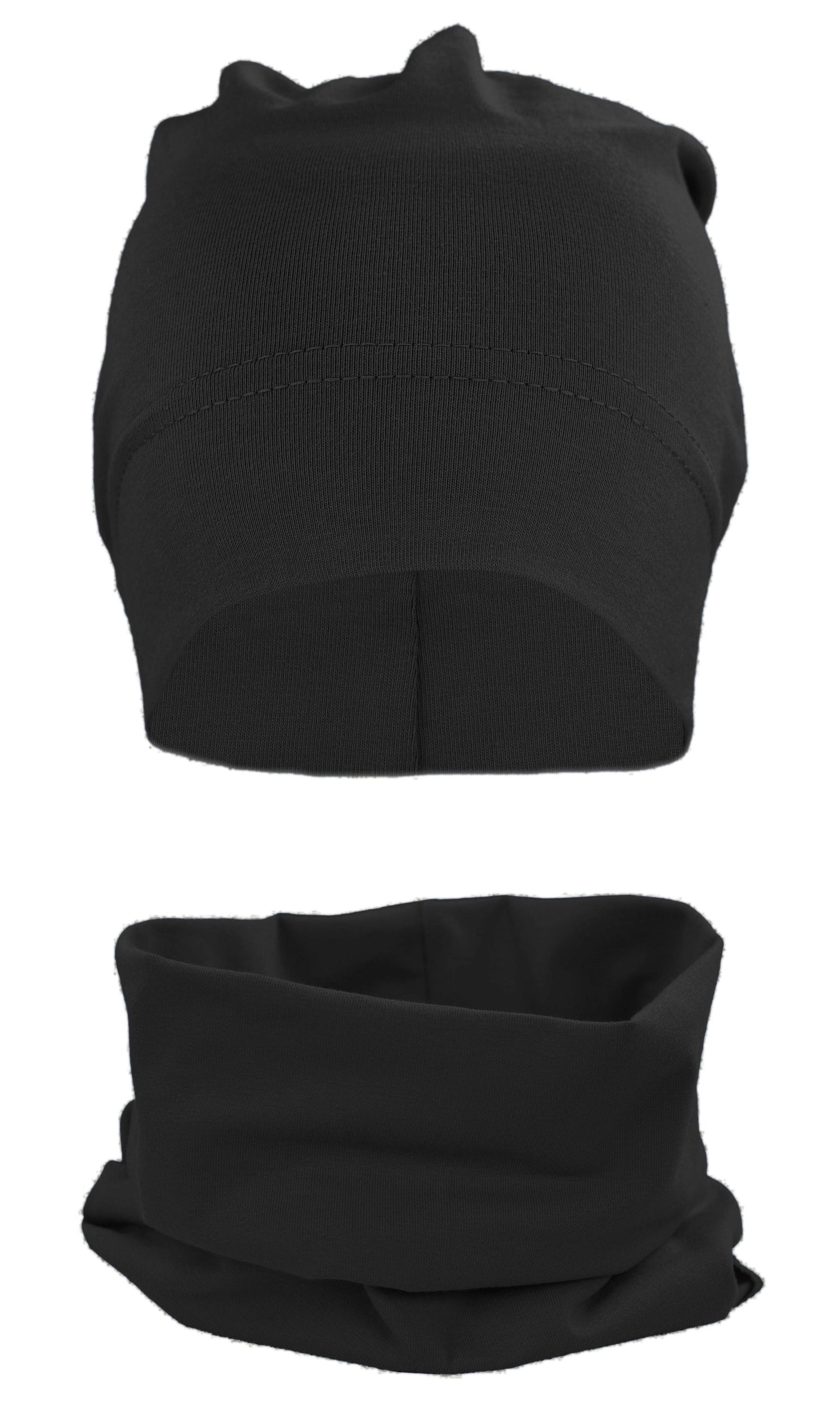 TupTam Beanie »Mütze Jungen Beanie Mütze und Schlauchschal 2er Set«