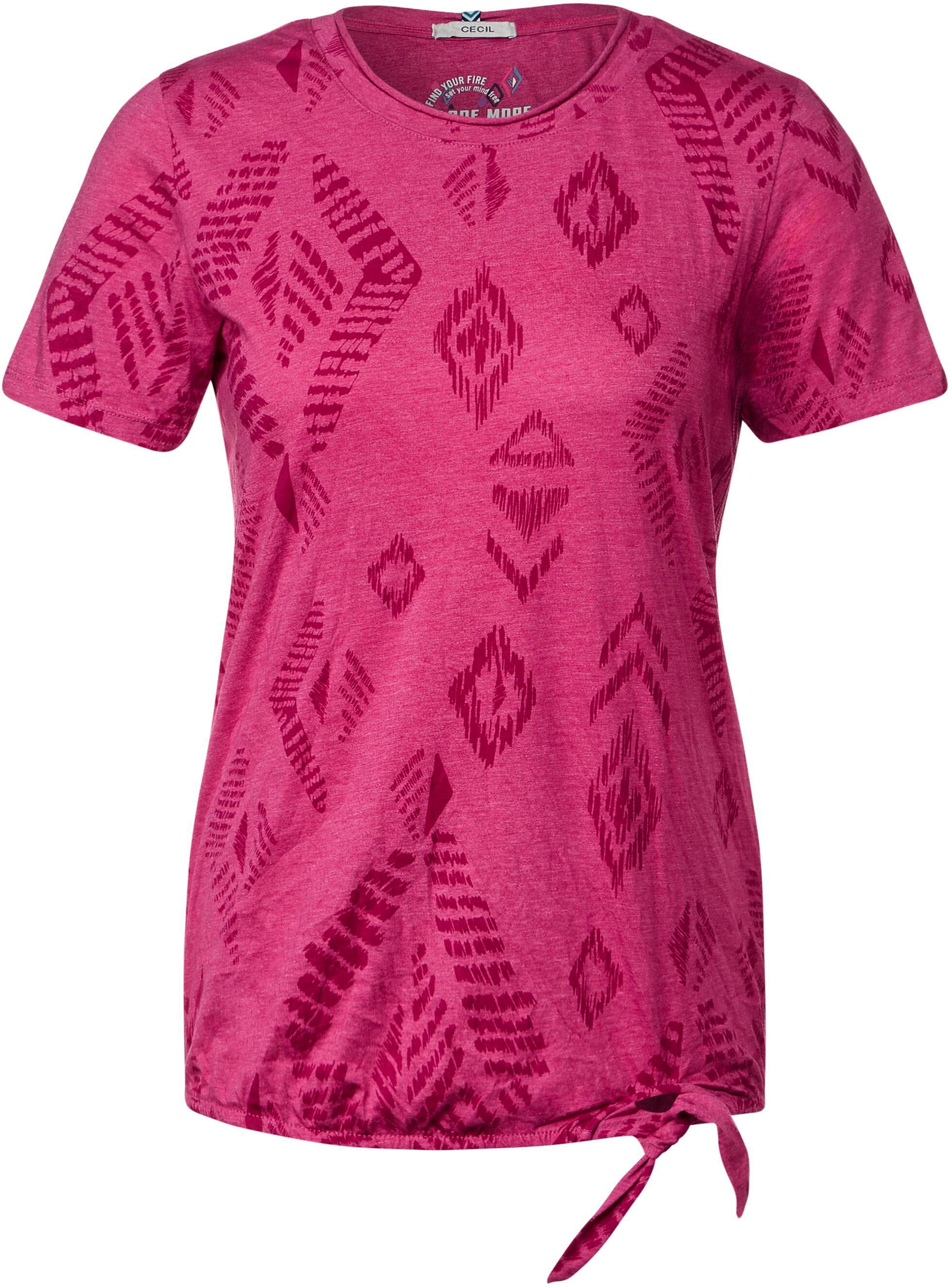 Cecil T-Shirt, mit Knotendetail bei ♕