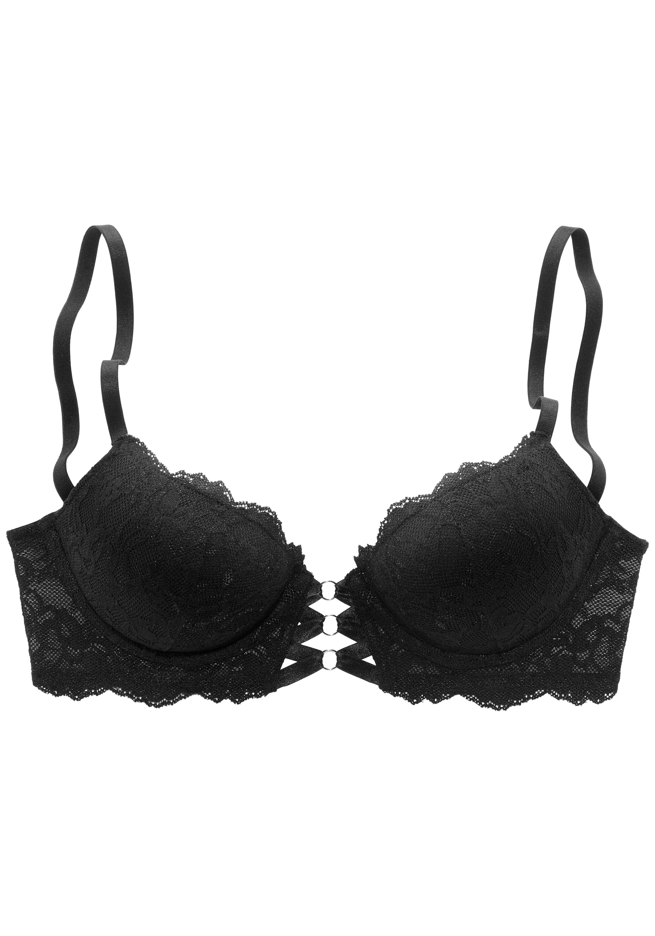LASCANA Push-up-BH, in aufregender Leo-Optik, sexy Dessous