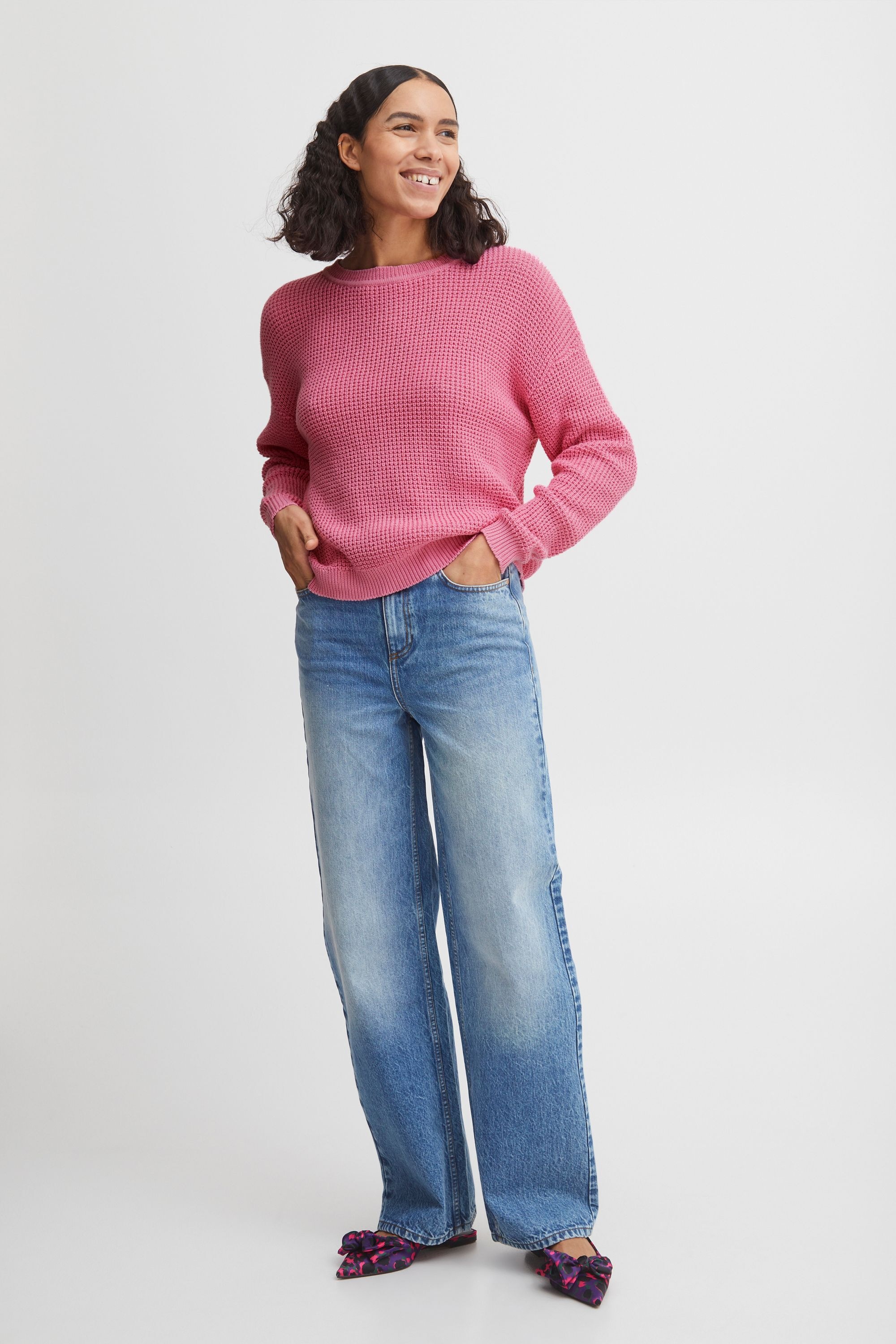 b.young Strickfleece-Pullover »Strickpullover BYOlta«