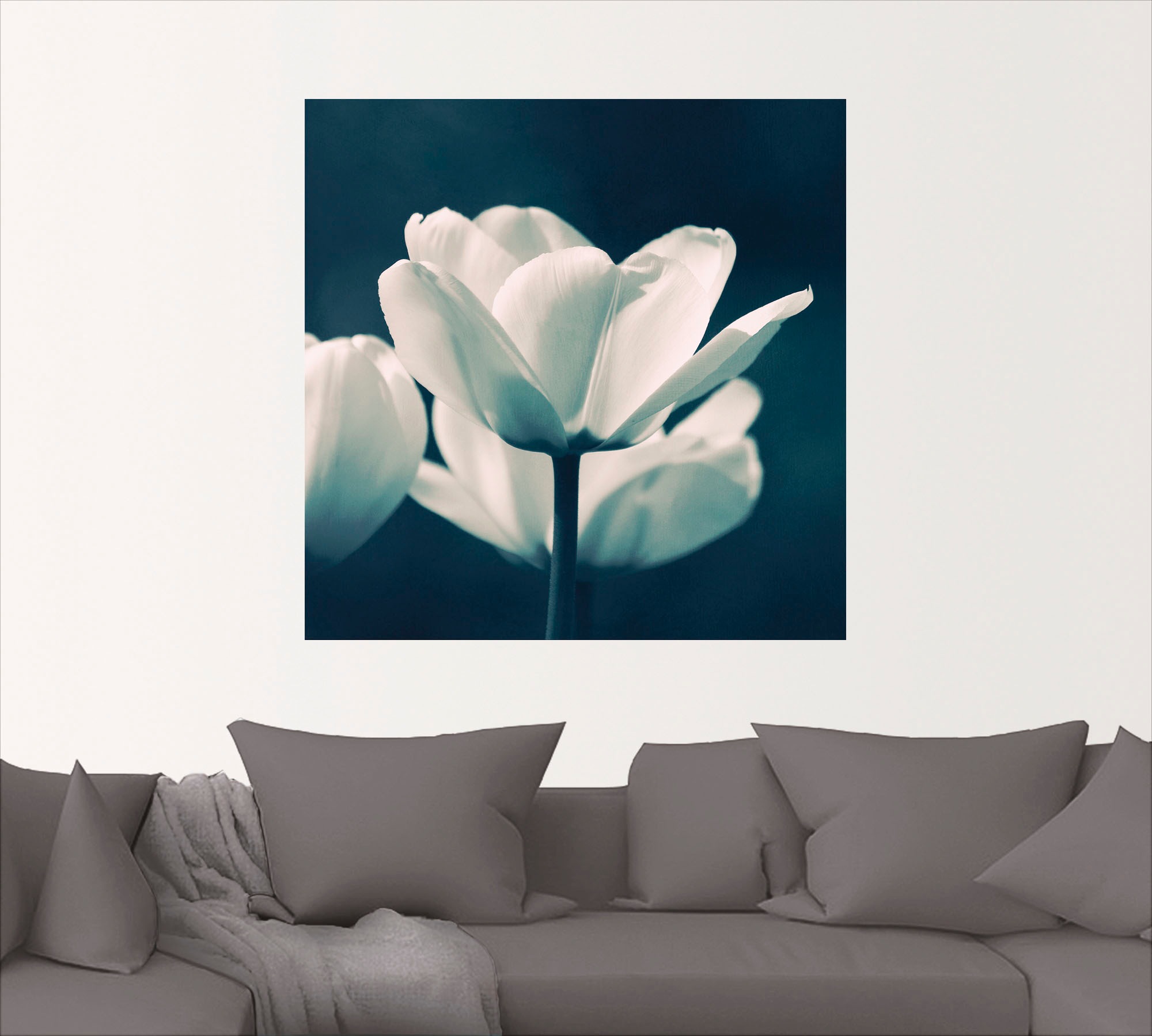 Artland Wandbild »Blue Velvet«, Blumen, (1 St.), als Alubild, Leinwandbild, Wandaufkleber oder Poster in versch. Größen