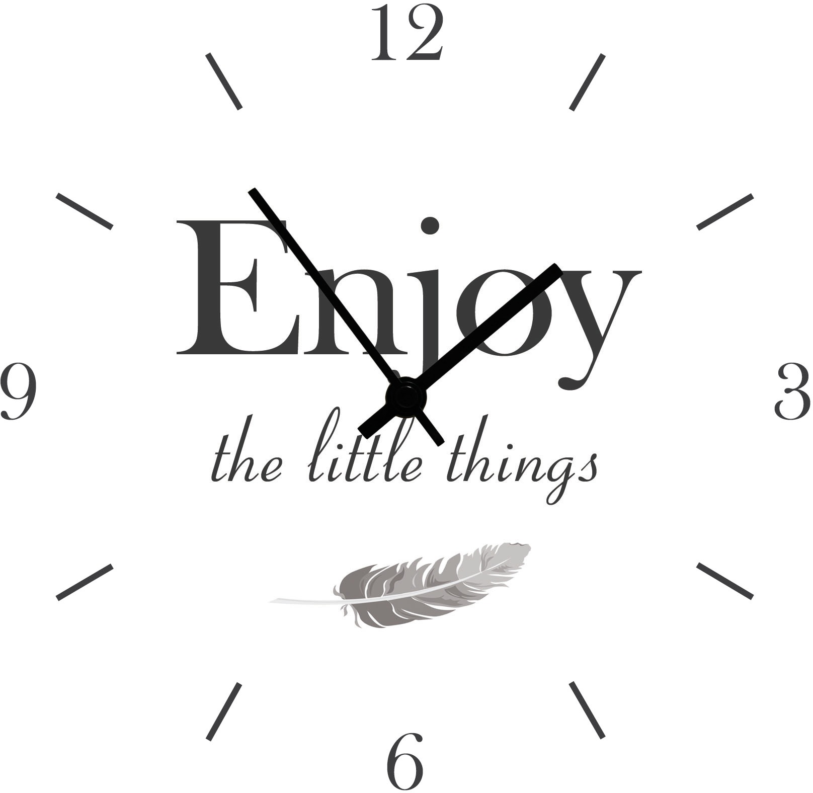 Bönninghoff Wanduhr »Glasuhr, Enjoy« kaufen
