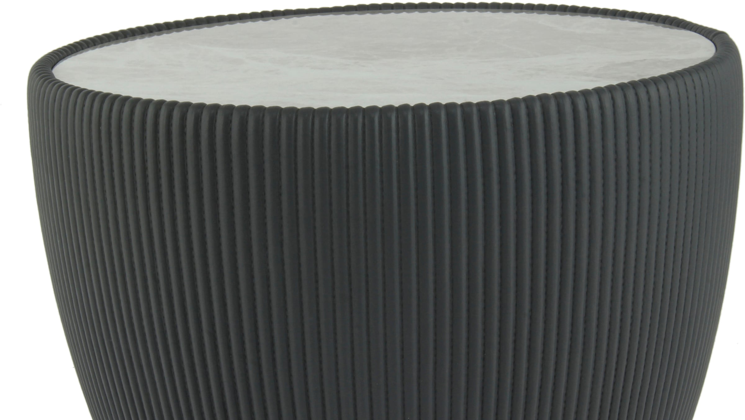 Kayoom Beistelltisch »Jokai 125, praktische Ablagefläche, robust, Eisengestell« 1 Stk. tlg. dekorativ, stilvoll, robust, gesinterte Steinplatte