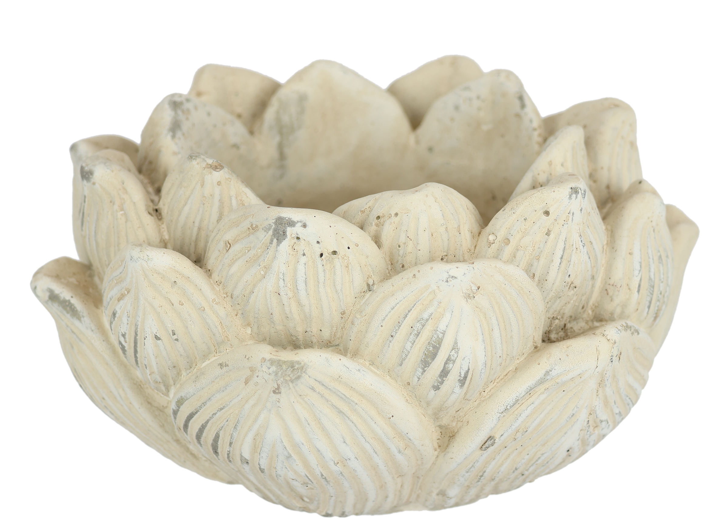 I.GE.A. Pflanzkübel "Antikes Pflanzgefäß Lotus-Blume" Blumentopf Kübel Blumenkübel Pflanzgefäß Blumenständer zum Bepflanze