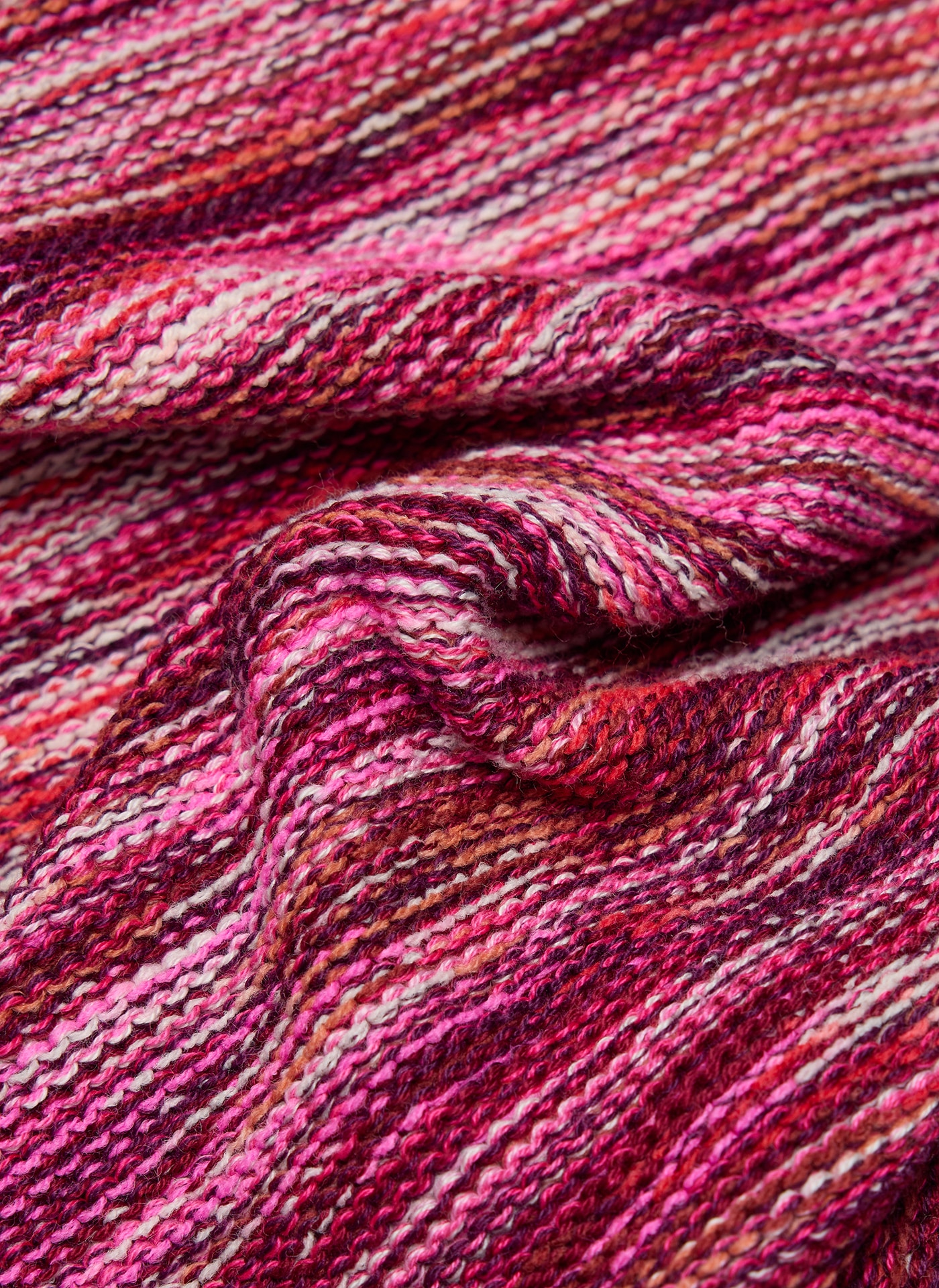 Rabe Rundhalspullover mit intarsien Print