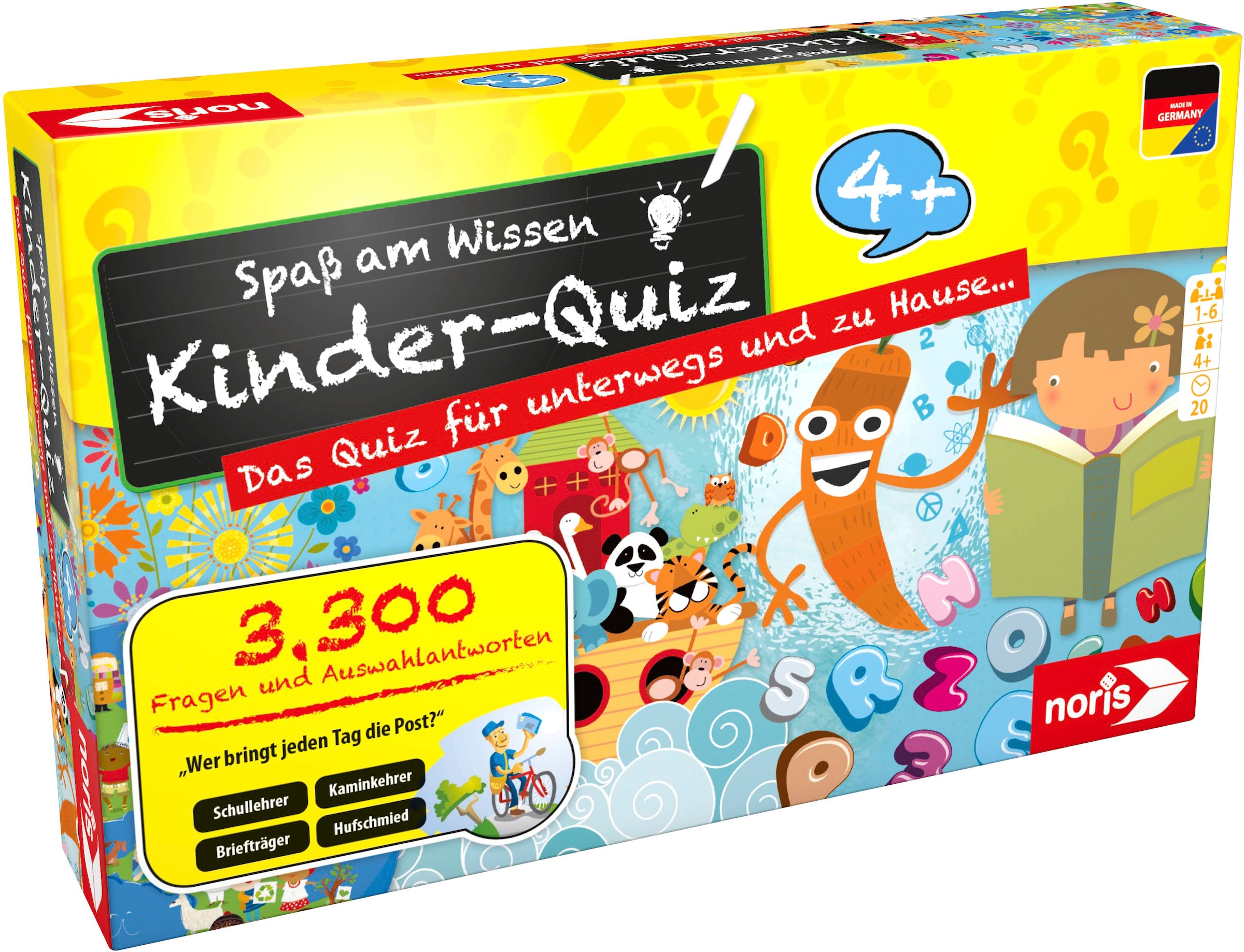 Noris Spiel »Kinderquiz für schlaue Kids«, Made in Germany