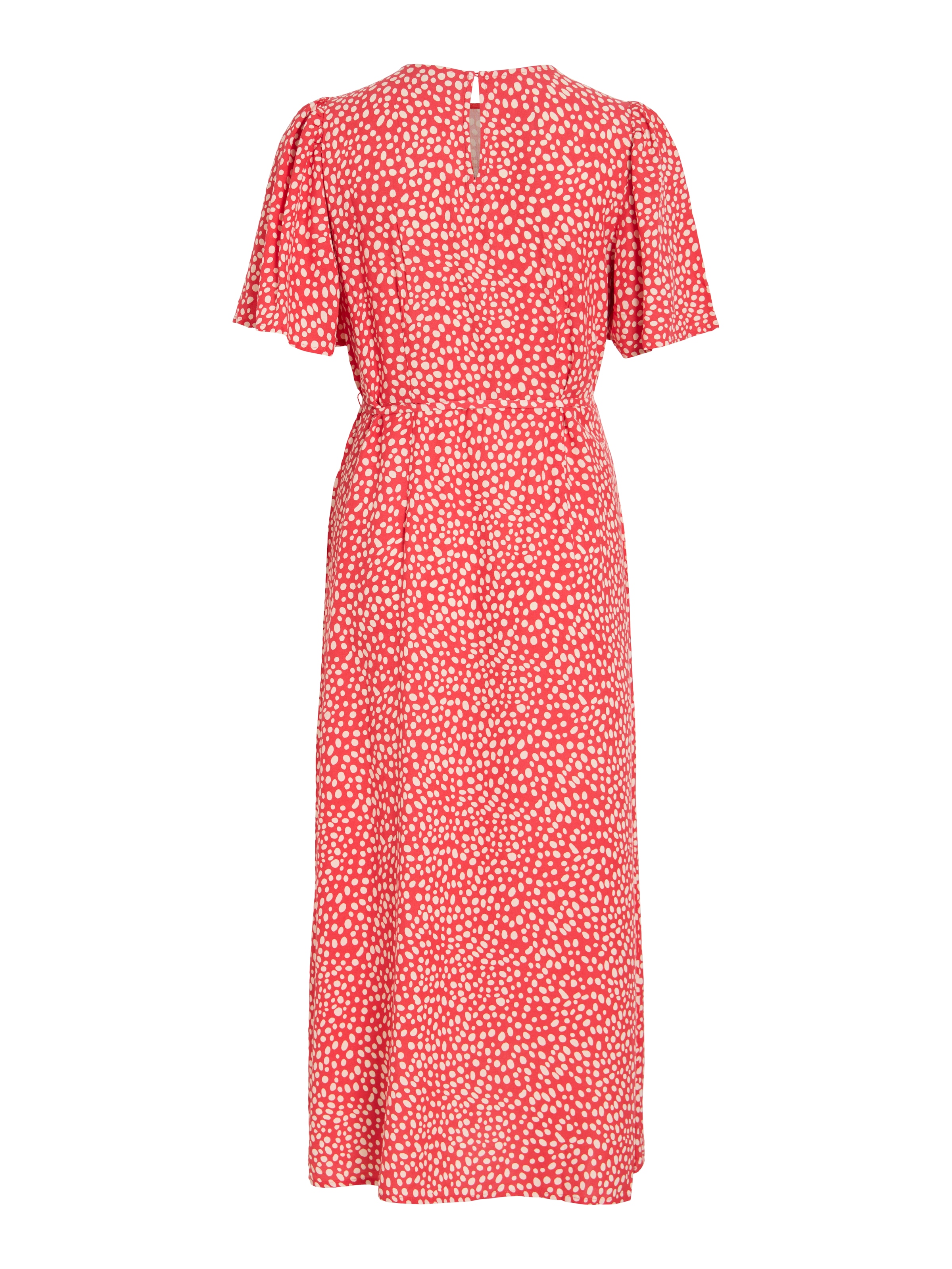 Vila Druckkleid »VIGRACE O-NECK S/S MIDI DRESS - NOOS« Sommerkleid,