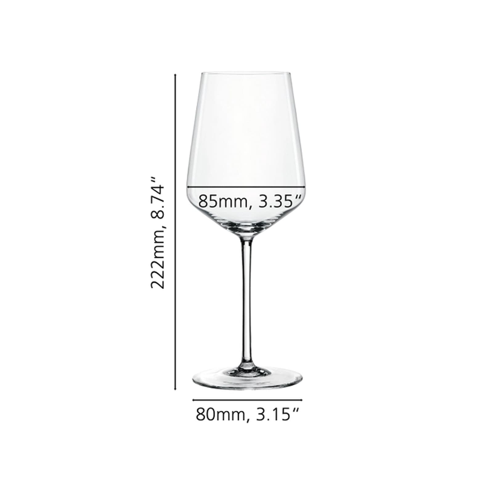 SPIEGELAU Weißweinglas »Weißweingläser Style 440 ml 4er Set transparent«
