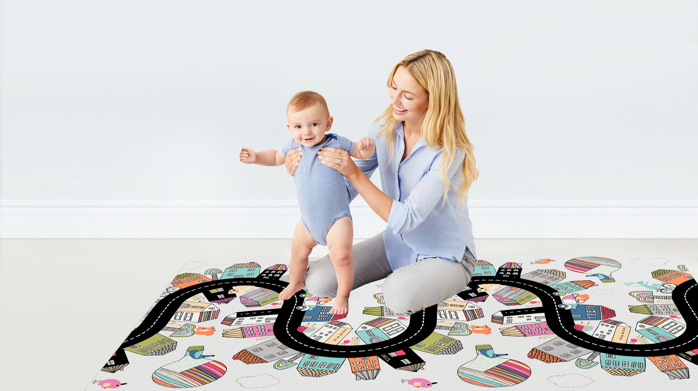 Skip Hop Spielmatte »Doppelseitige Spielmatte Citylife«