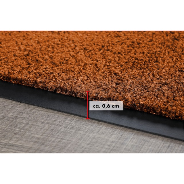 Andiamo Fußmatte »Verdi«, rechteckig, Schmutzfangmatte, auch für  überdachten Außenbereich geeignet, waschbar